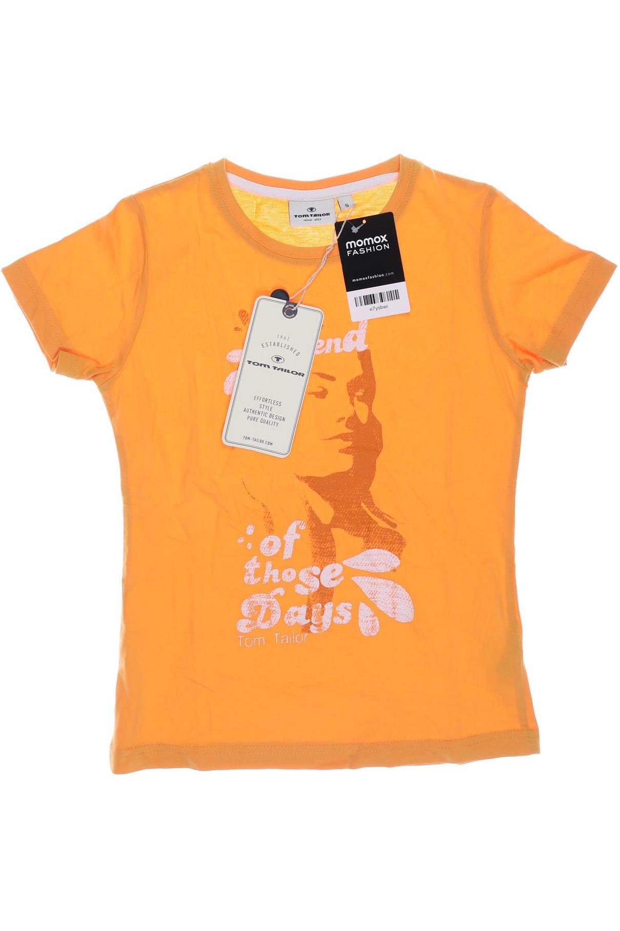 

Tom Tailor Damen T-Shirt, orange, Gr. 140