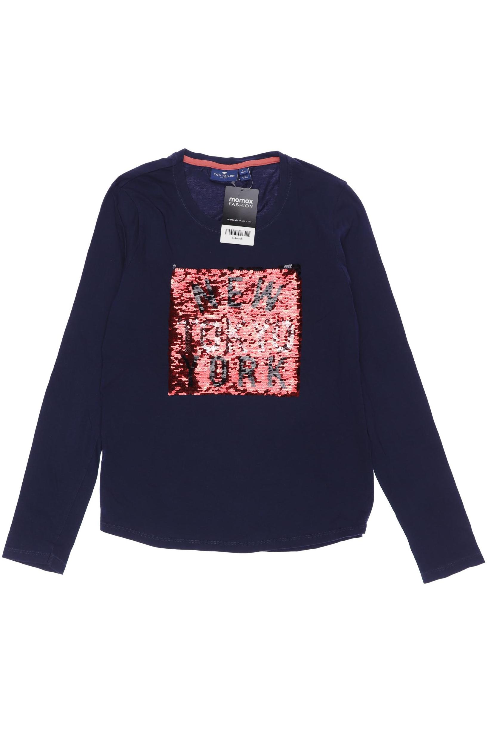 

Tom Tailor Damen Langarmshirt, marineblau, Gr. 164