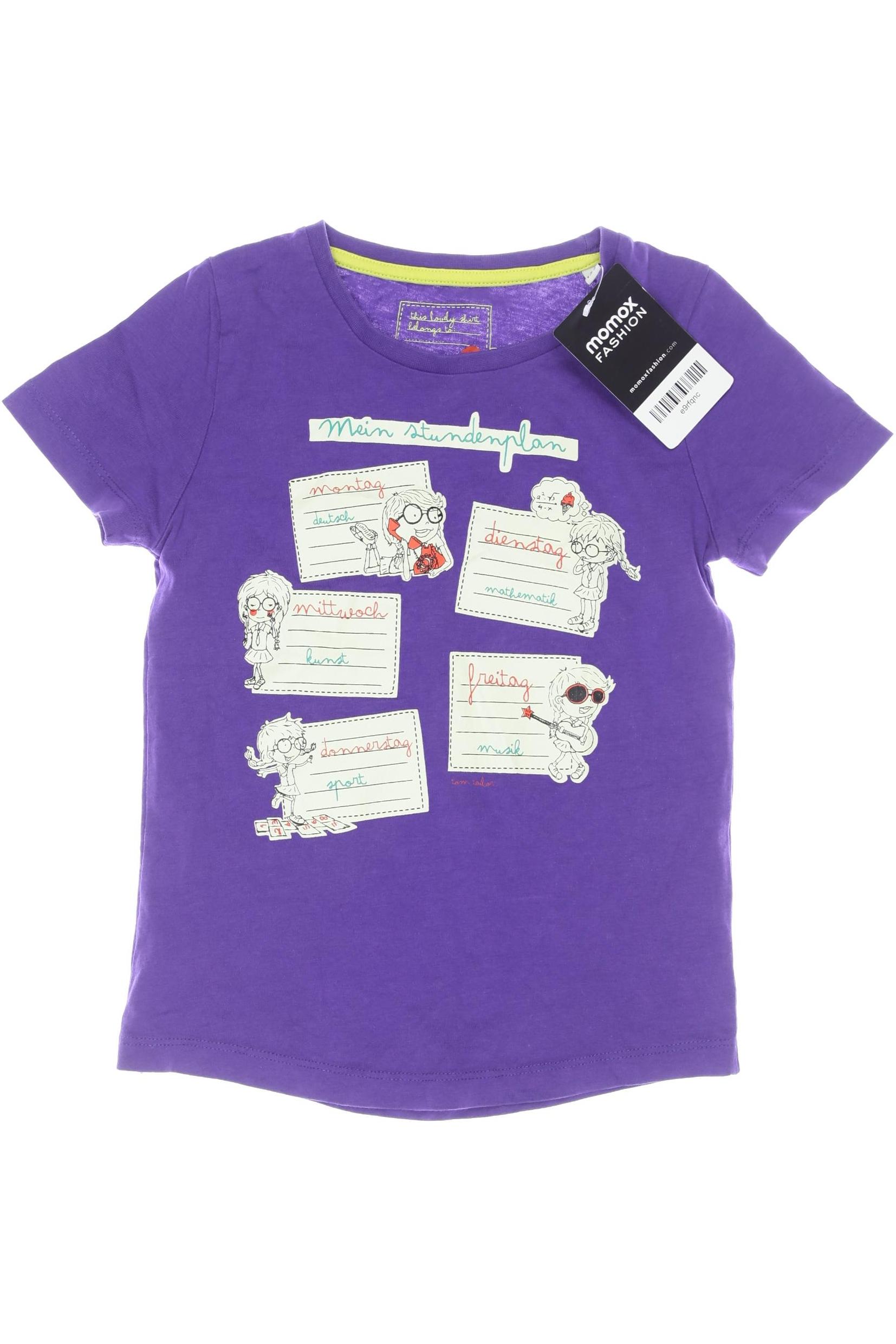 

Tom Tailor Damen T-Shirt, flieder, Gr. 116