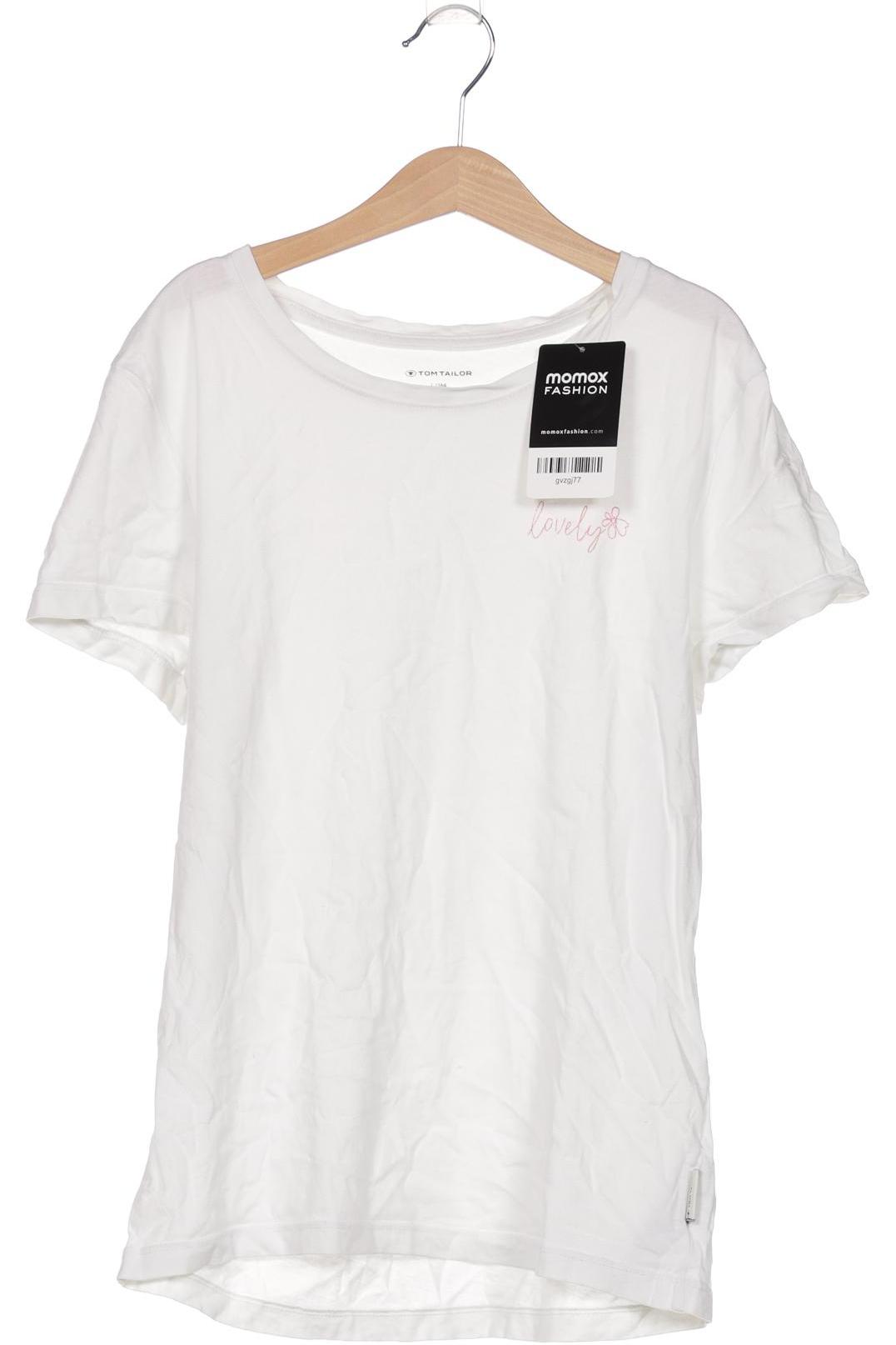 

Tom Tailor Damen T-Shirt, cremeweiß, Gr. 164