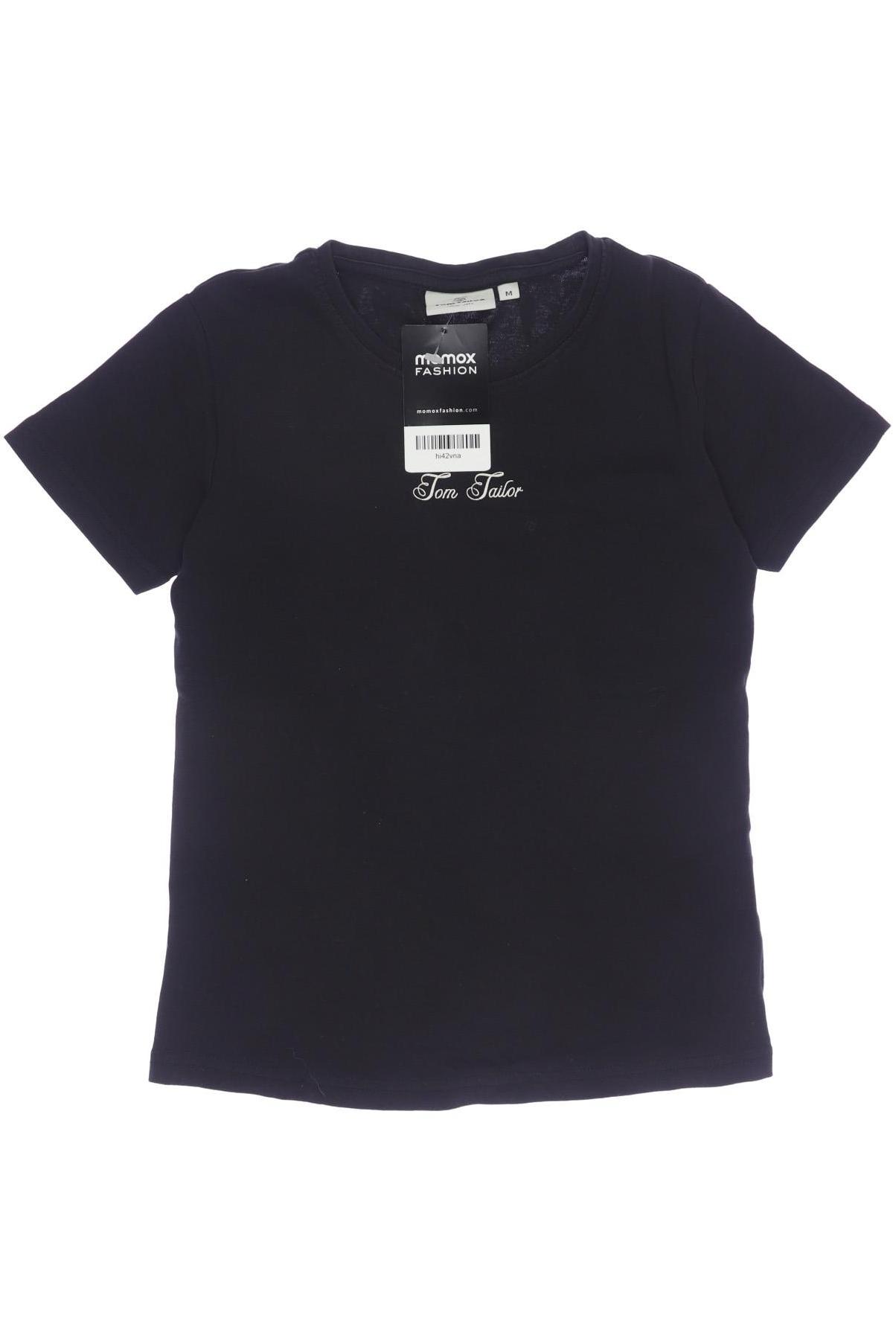 

Tom Tailor Damen T-Shirt, schwarz, Gr. 146