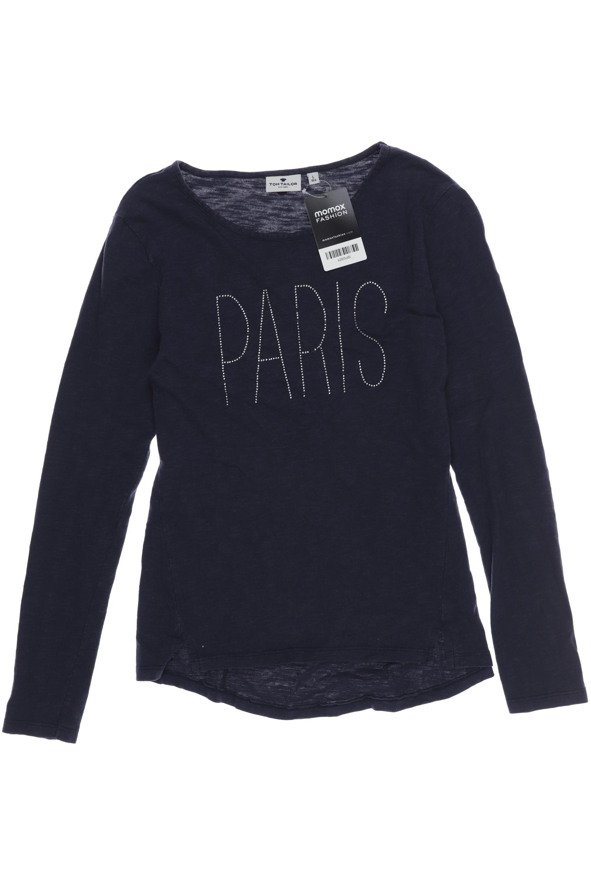 

Tom Tailor Damen Langarmshirt, marineblau, Gr. 164