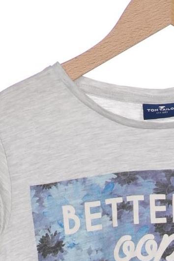 Thumbnail - Tom Tailor Damen T-Shirt, grau, Gr. 146