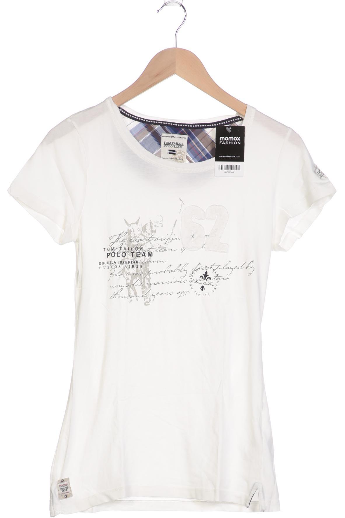 

Tom Tailor Damen T-Shirt, weiß, Gr. 176