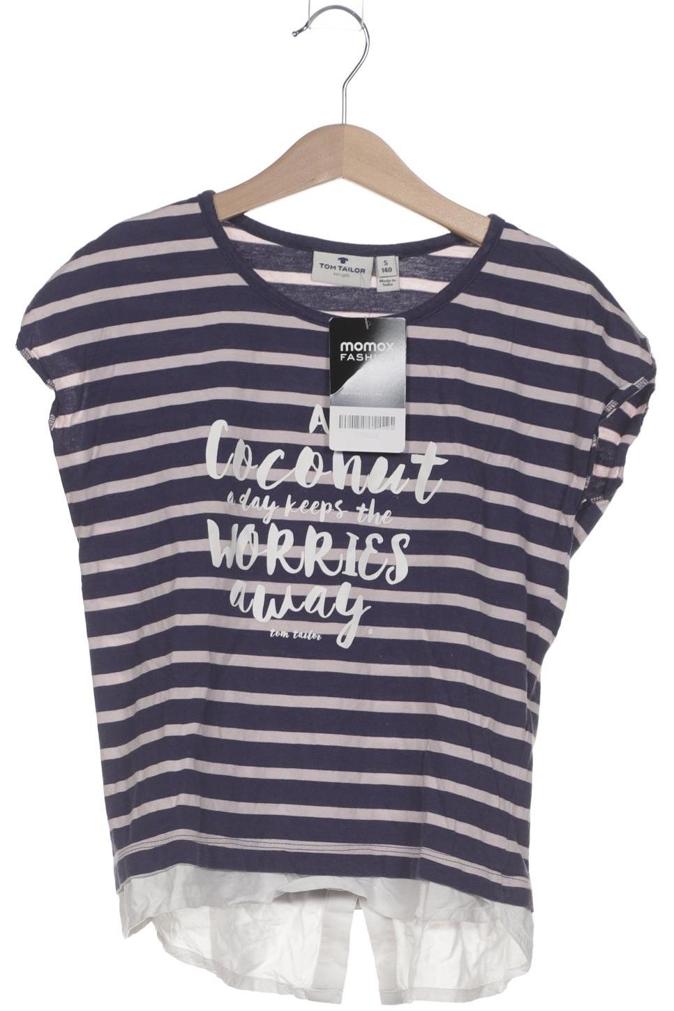 

Tom Tailor Damen T-Shirt, marineblau, Gr. 140