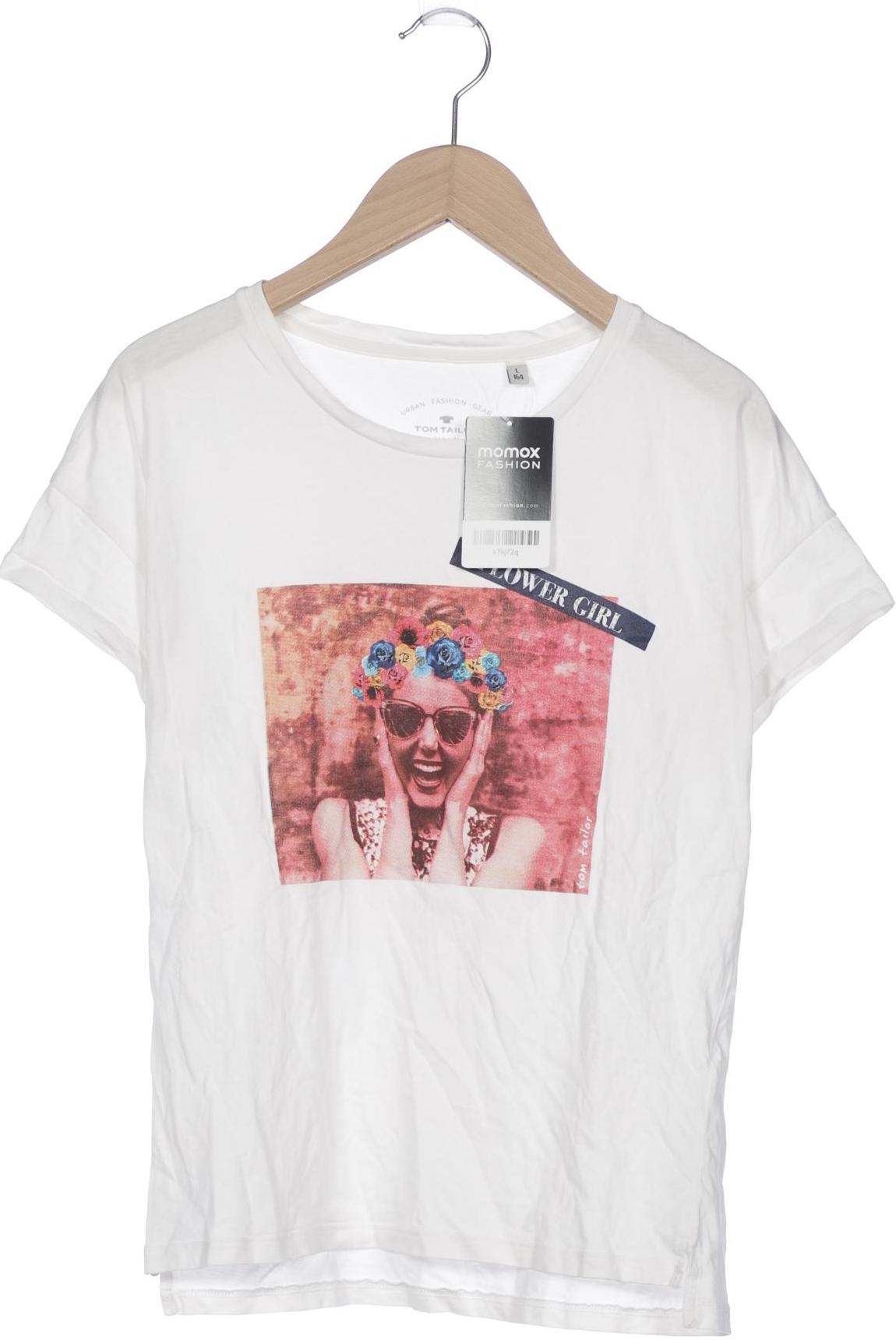 

Tom Tailor Damen T-Shirt, weiß, Gr. 164