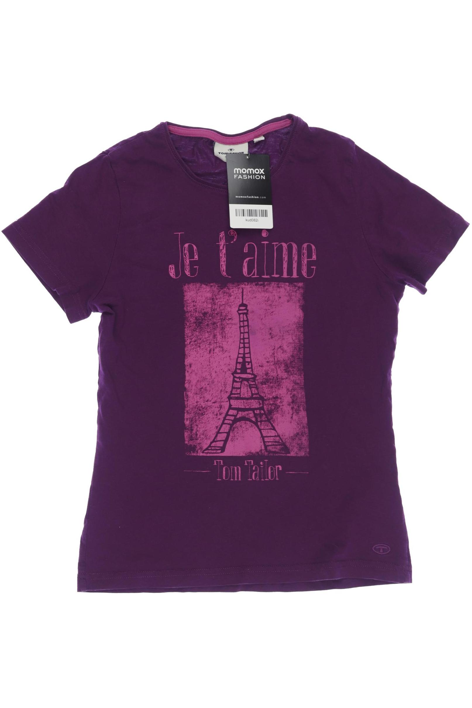 

Tom Tailor Damen T-Shirt, flieder, Gr. 152