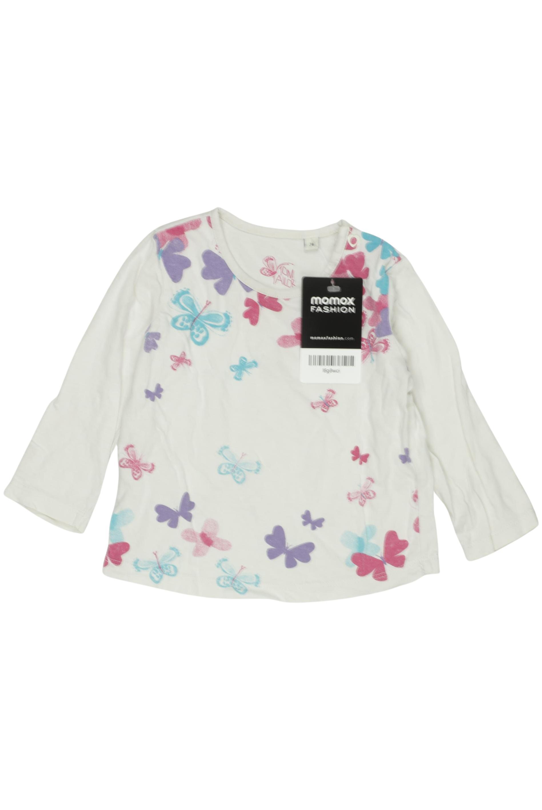 

Tom Tailor Damen Langarmshirt, weiß, Gr. 74