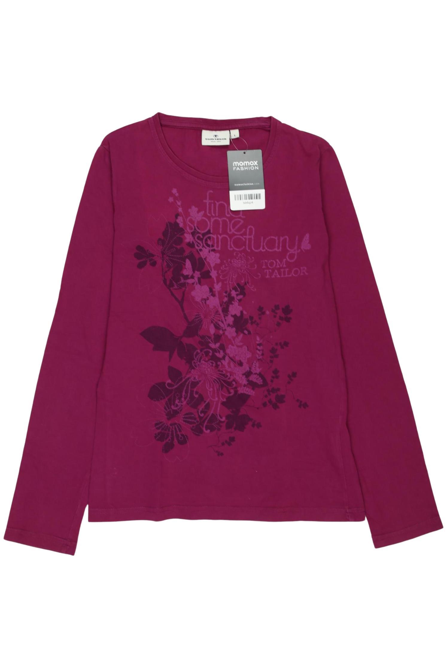 

Tom Tailor Damen Langarmshirt, pink, Gr. 164