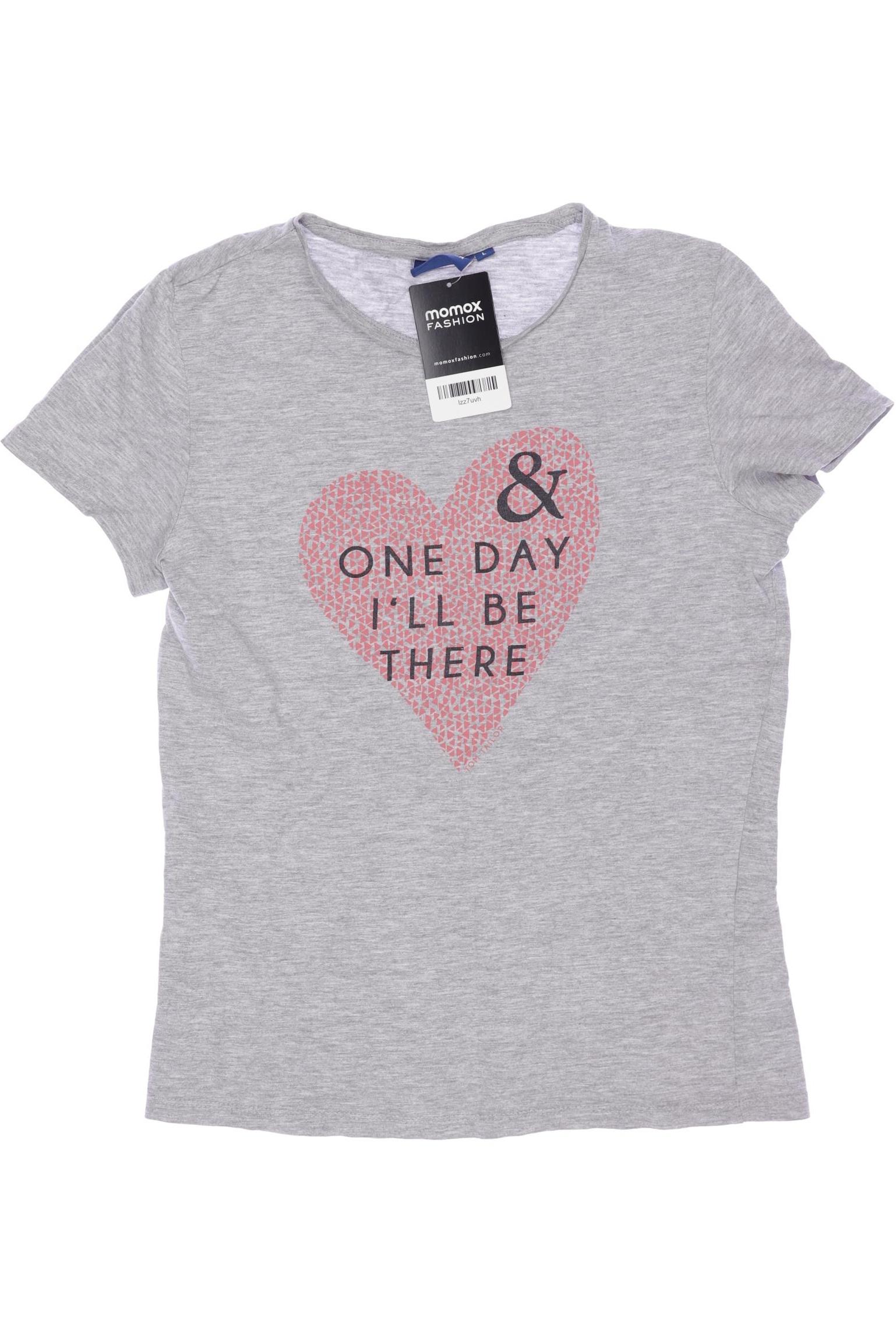 

Tom Tailor Damen T-Shirt, grau, Gr. 164