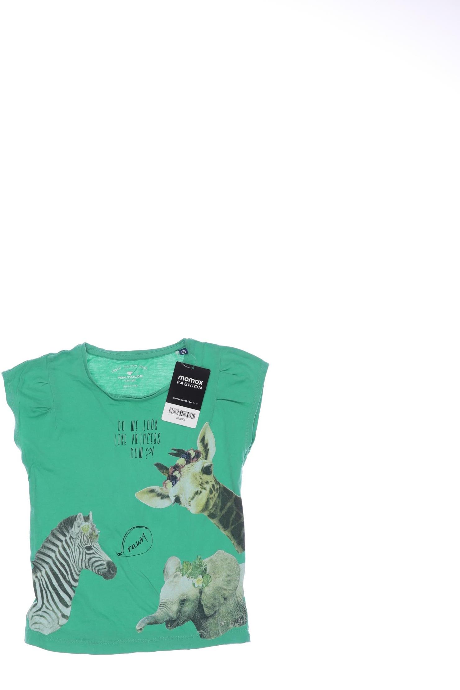 

Tom Tailor Damen T-Shirt, grün, Gr. 116