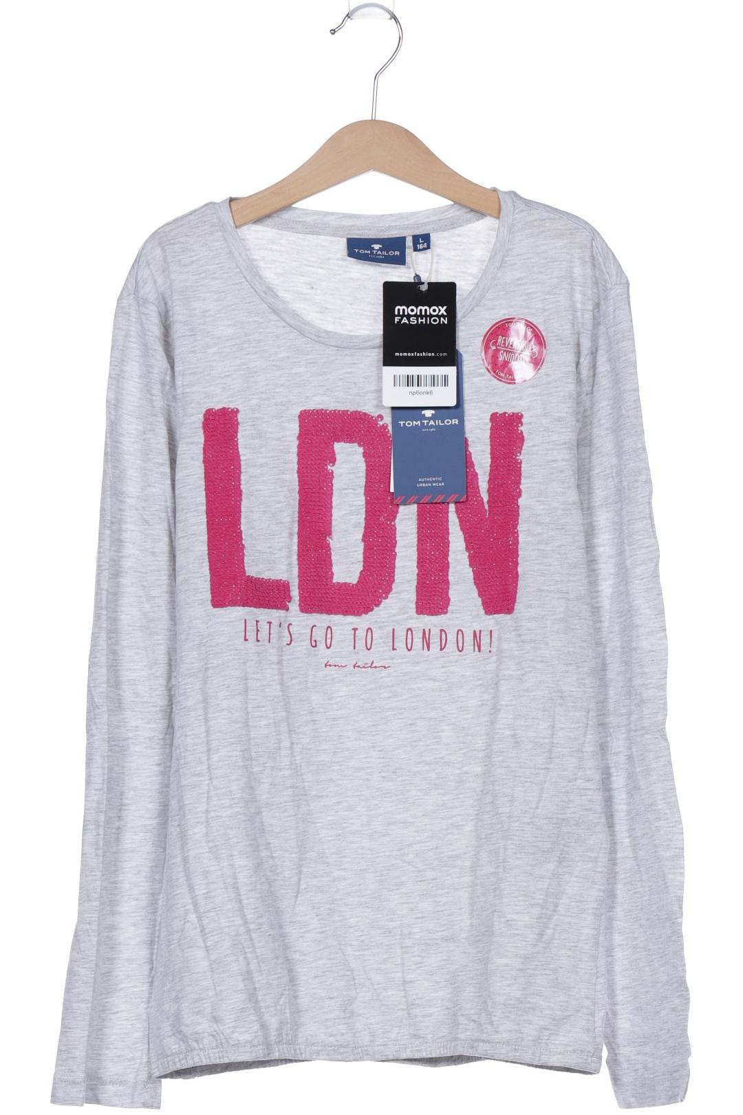 

Tom Tailor Damen Langarmshirt, grau, Gr. 164