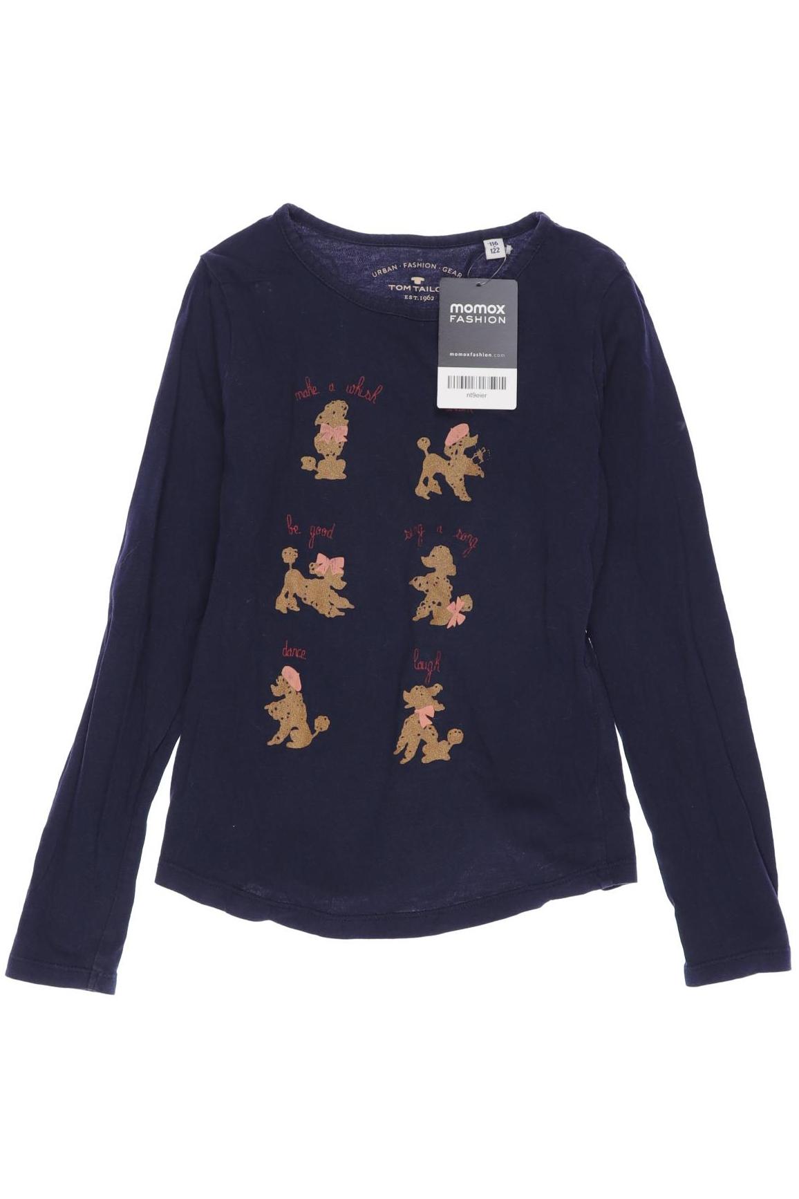 

Tom Tailor Damen Langarmshirt, marineblau, Gr. 116