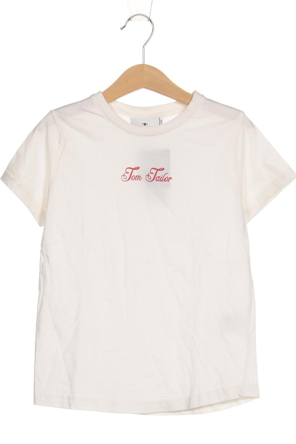 

Tom Tailor Damen T-Shirt, weiß, Gr. 116