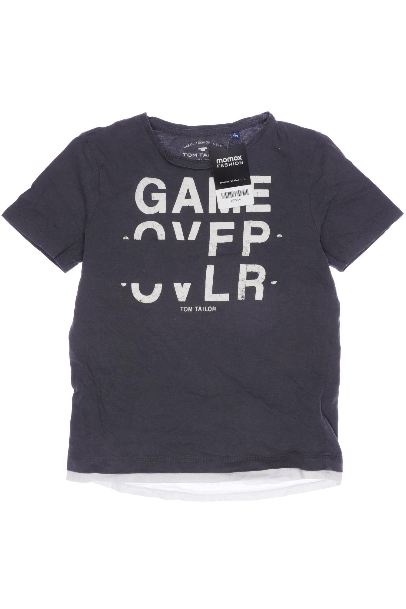

Tom Tailor Damen T-Shirt, grau, Gr. 140