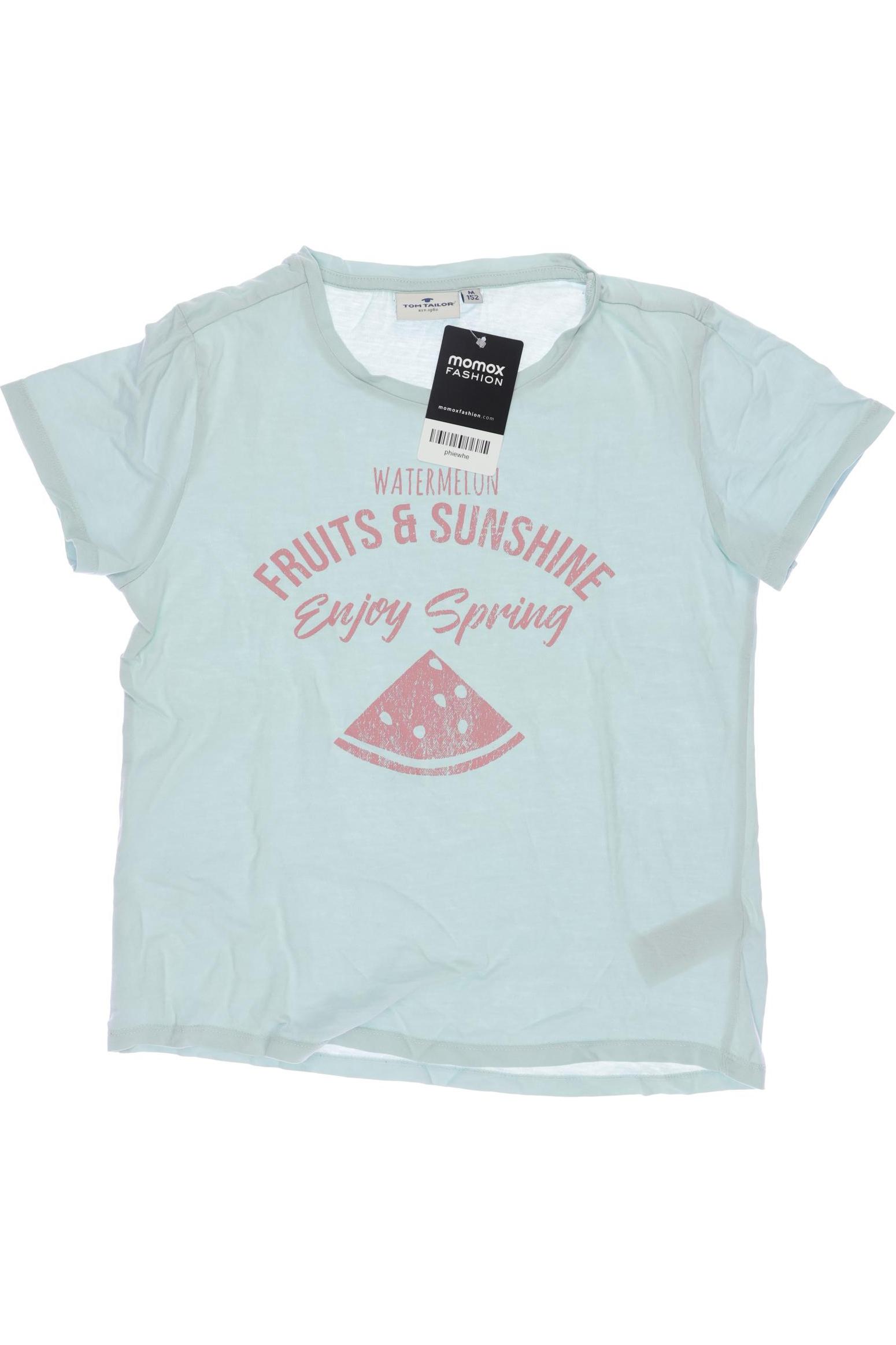 

Tom Tailor Damen T-Shirt, türkis, Gr. 152