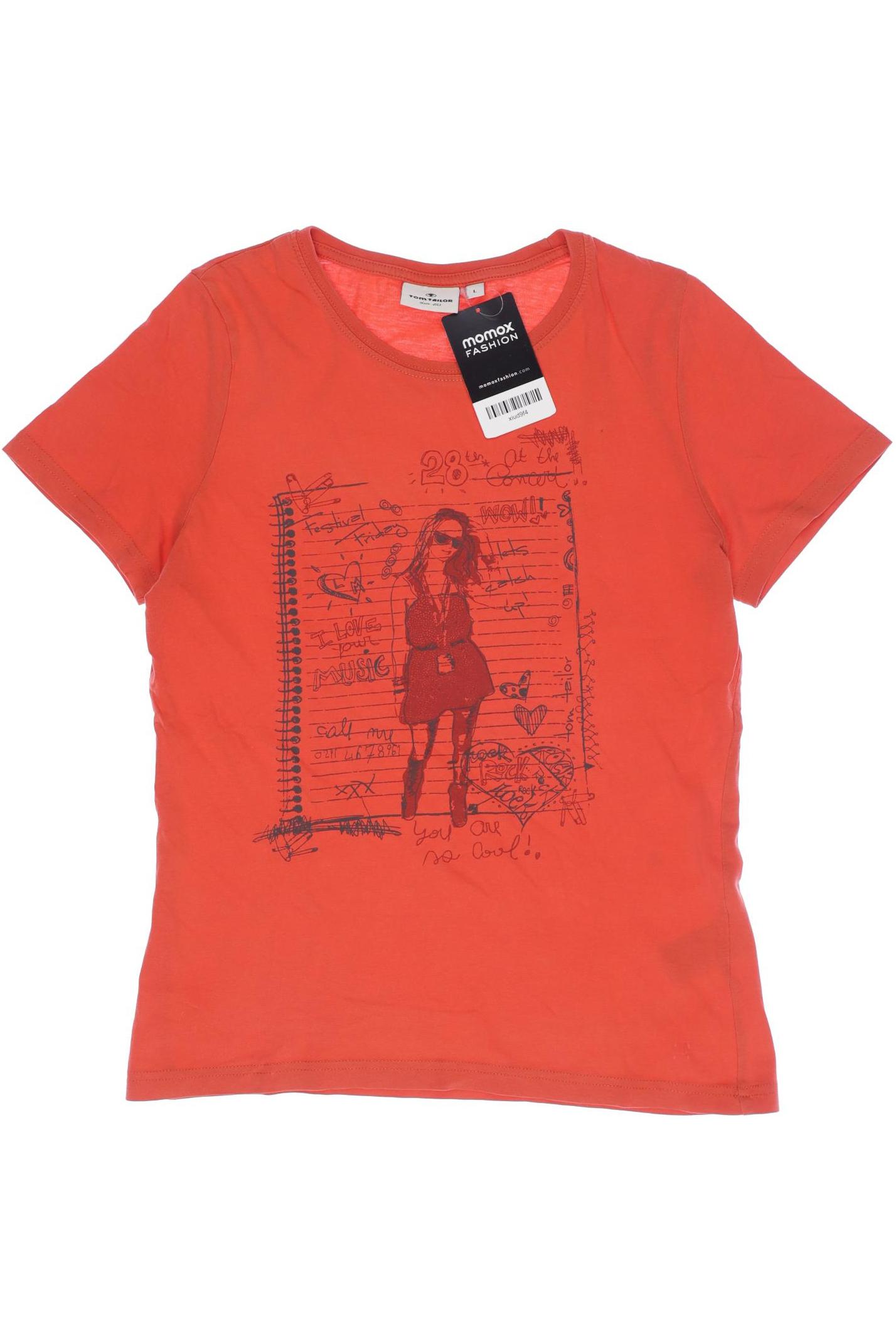 

Tom Tailor Damen T-Shirt, orange, Gr. 164