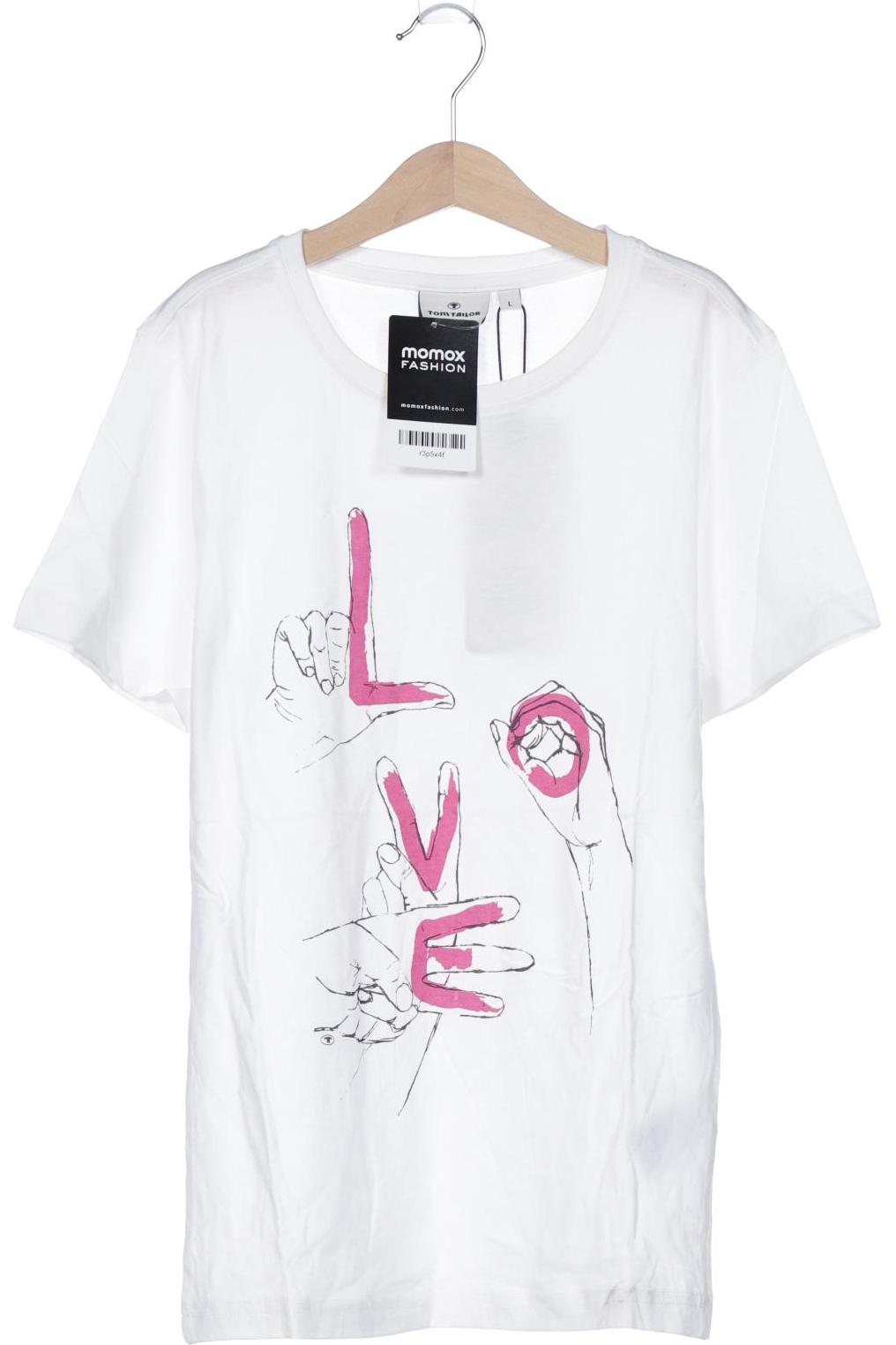 

Tom Tailor Mädchen T-Shirt, weiß
