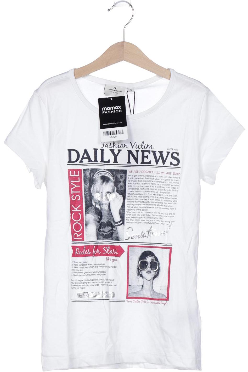 

Tom Tailor Mädchen T-Shirt, weiß
