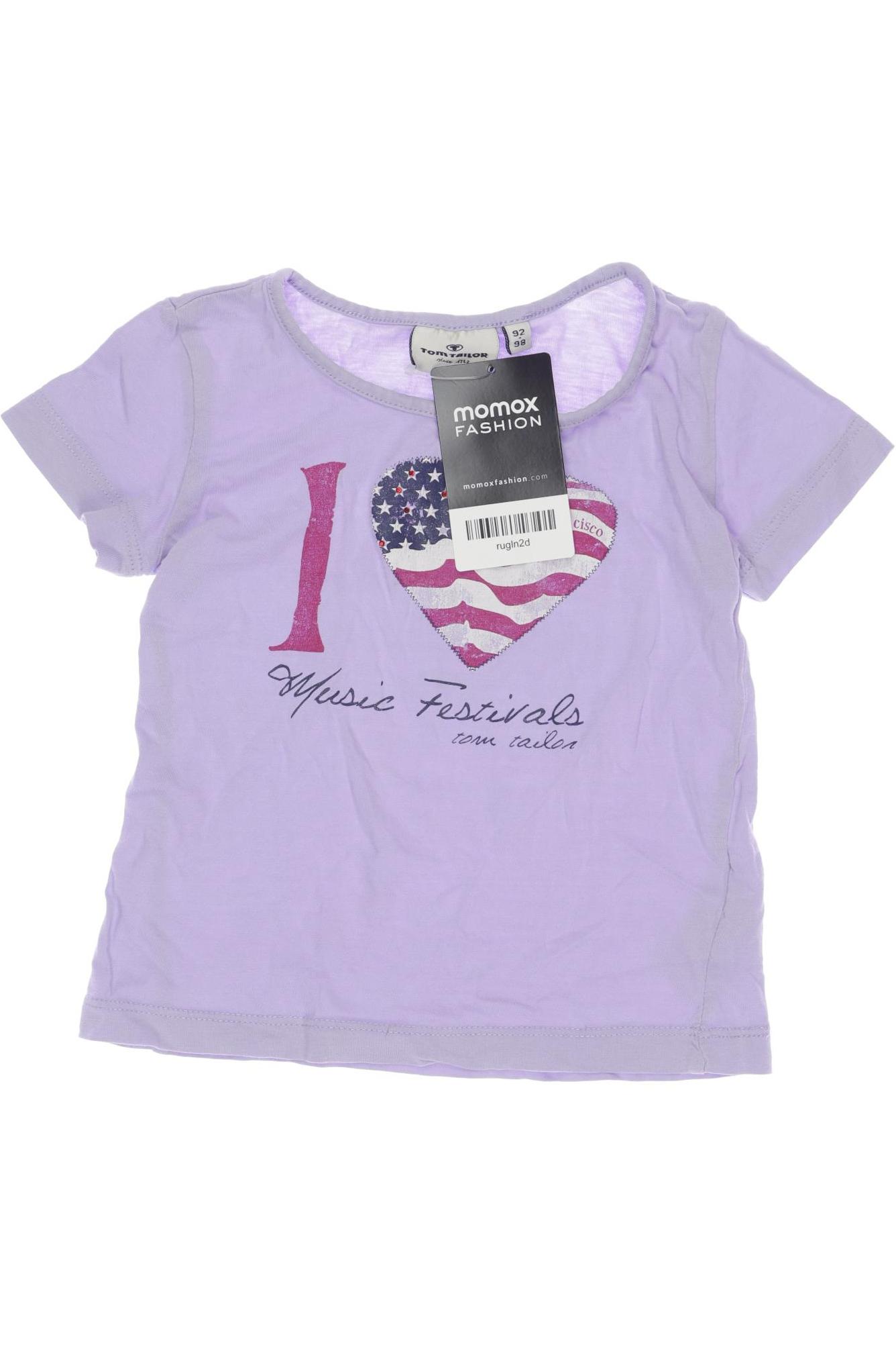 

Tom Tailor Damen T-Shirt, flieder, Gr. 92