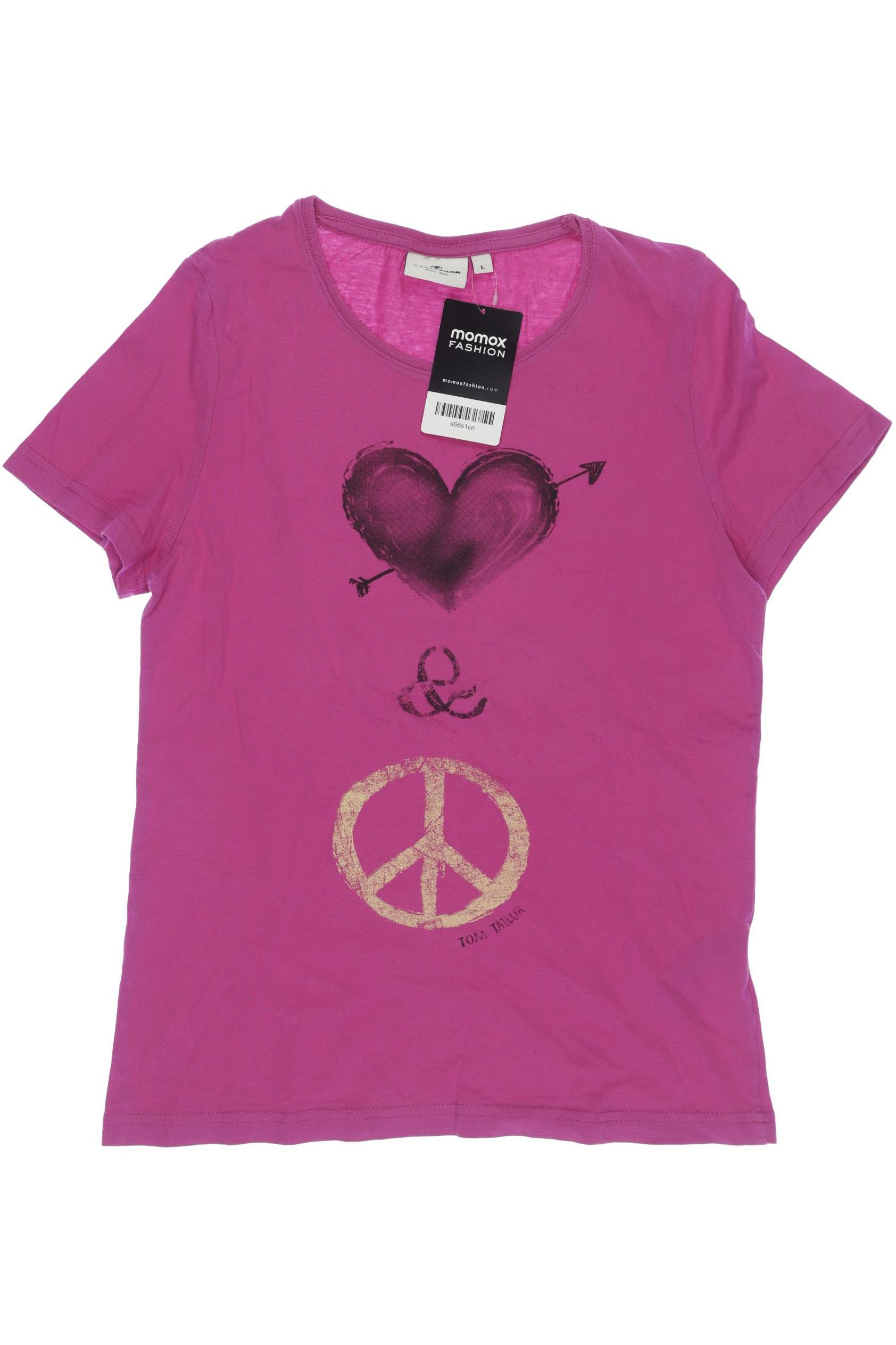 

Tom Tailor Damen T-Shirt, pink, Gr. 164