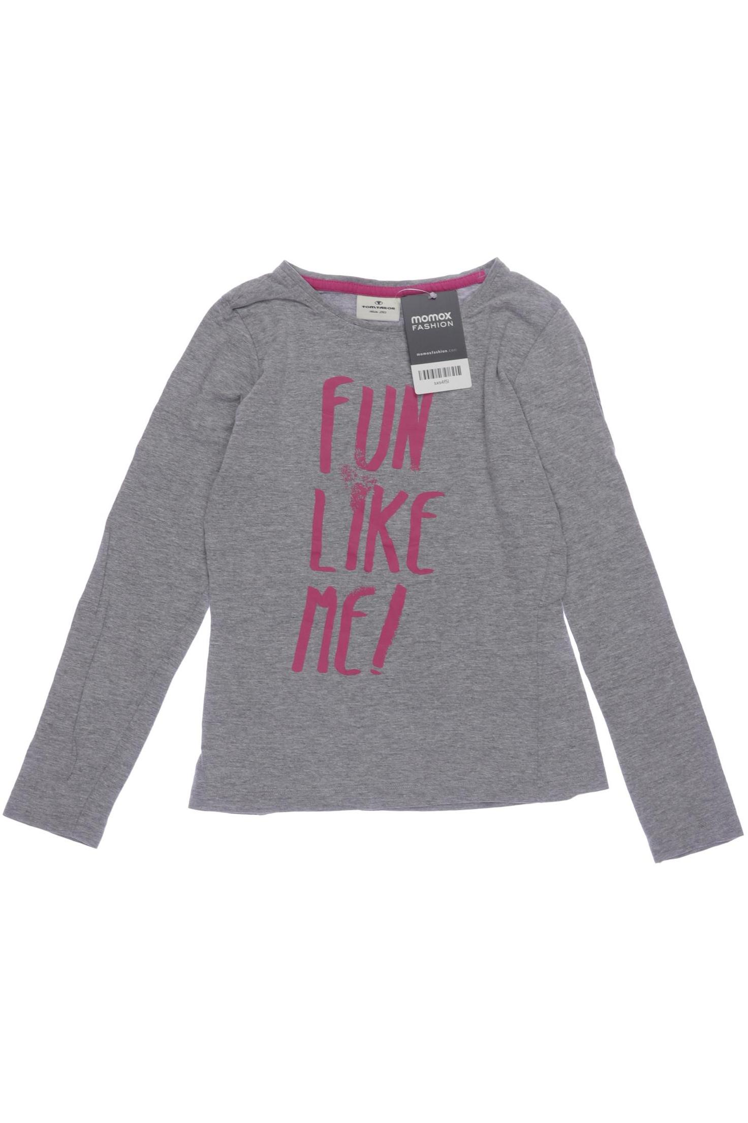 

Tom Tailor Mädchen Langarmshirt, grau