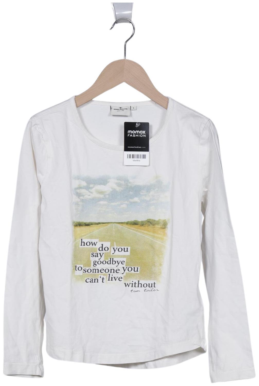 

Tom Tailor Damen Langarmshirt, cremeweiß, Gr. 164