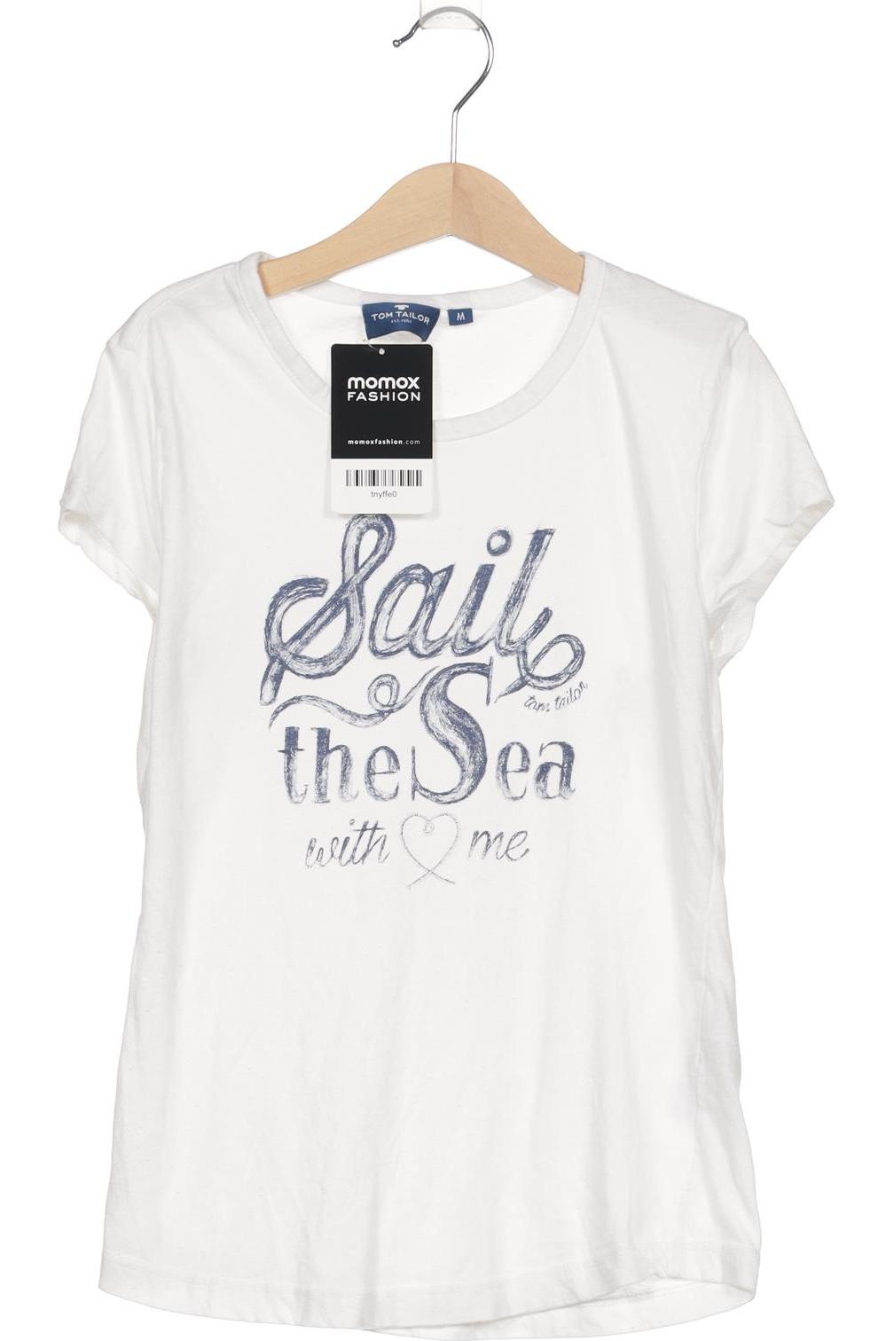 

Tom Tailor Damen T-Shirt, weiß, Gr. 146