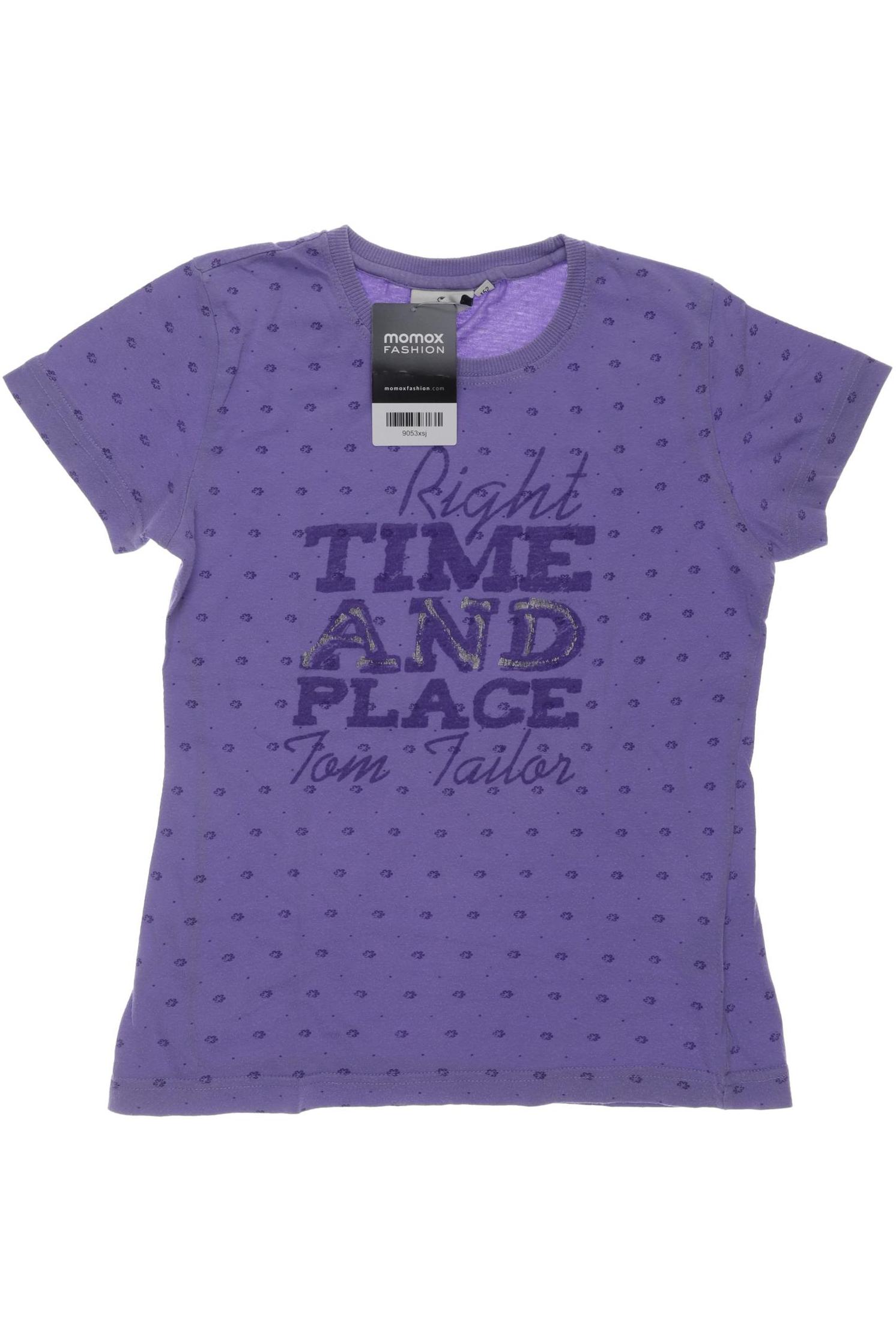 

Tom Tailor Damen T-Shirt, flieder, Gr. 152