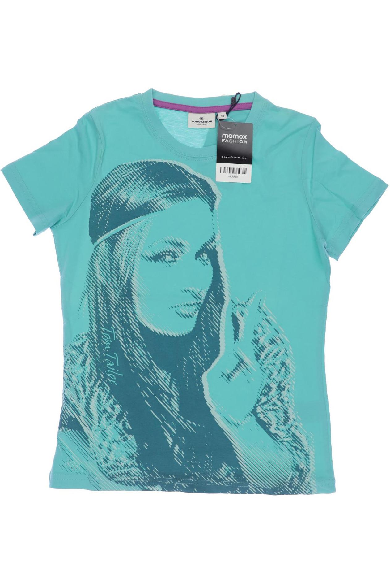 

Tom Tailor Damen T-Shirt, türkis, Gr. 152