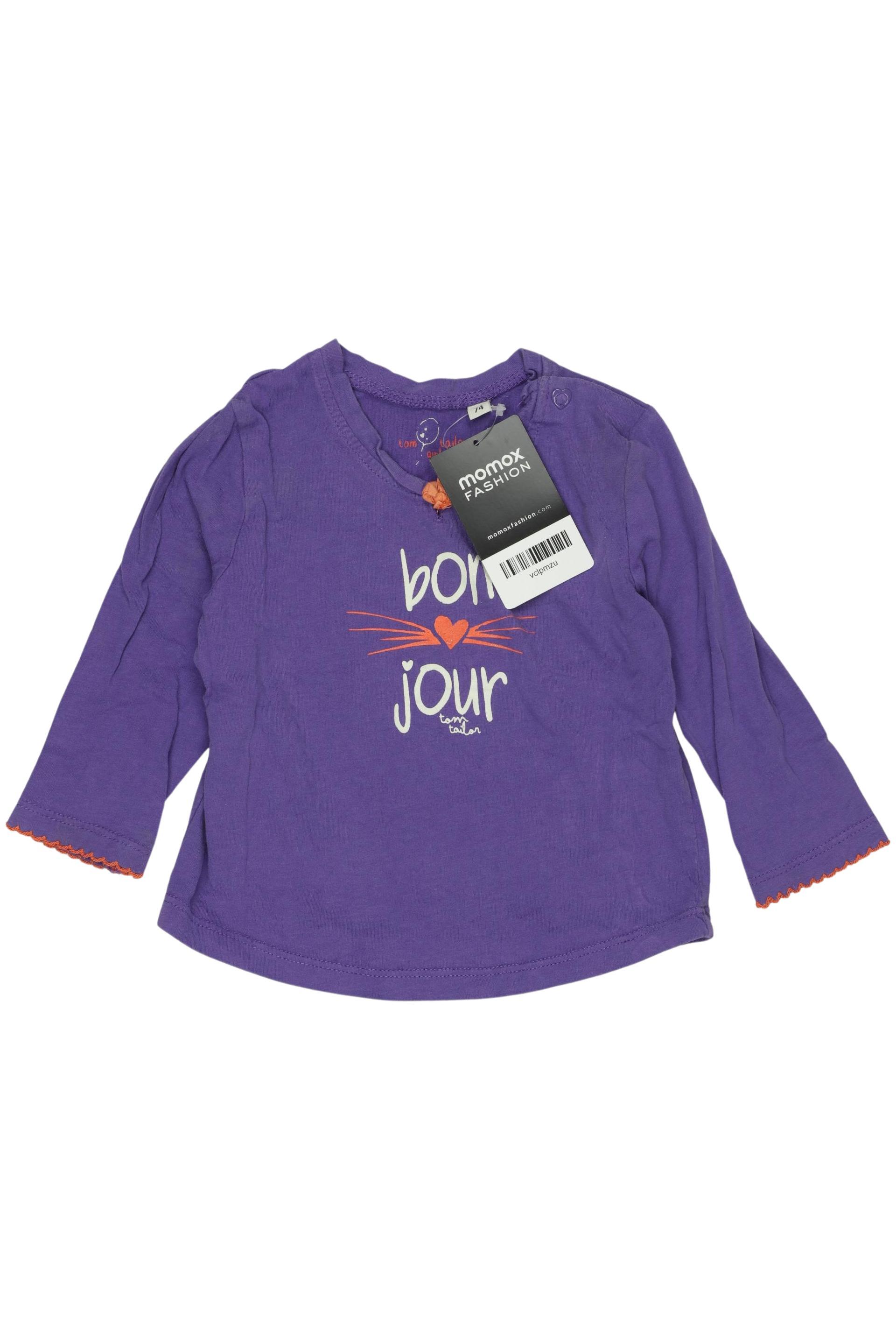 

Tom Tailor Damen Langarmshirt, flieder, Gr. 74