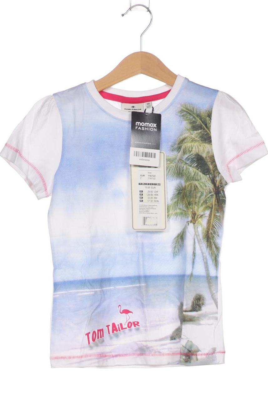 

Tom Tailor Mädchen T-Shirt, weiß