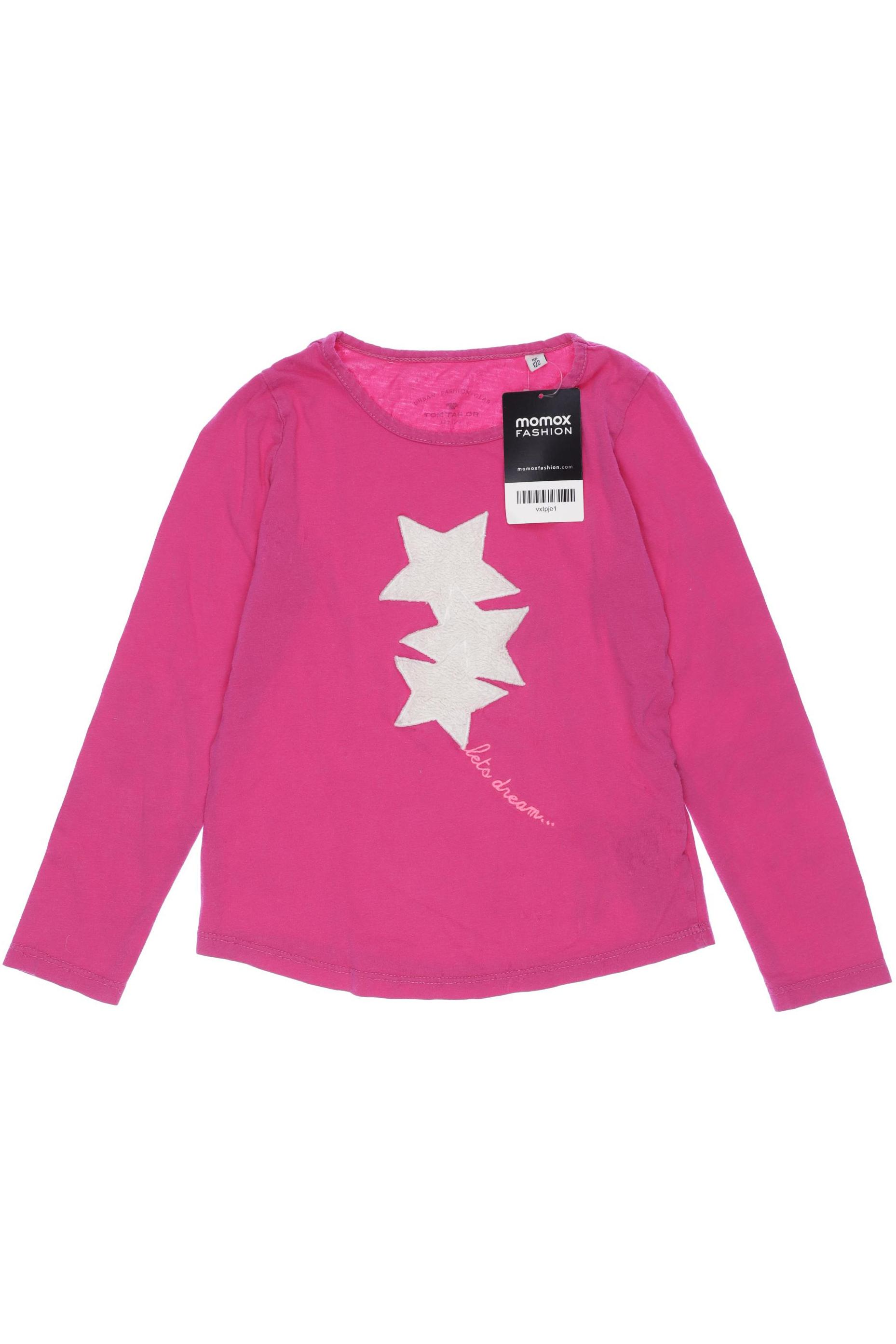 

Tom Tailor Damen Langarmshirt, pink, Gr. 116