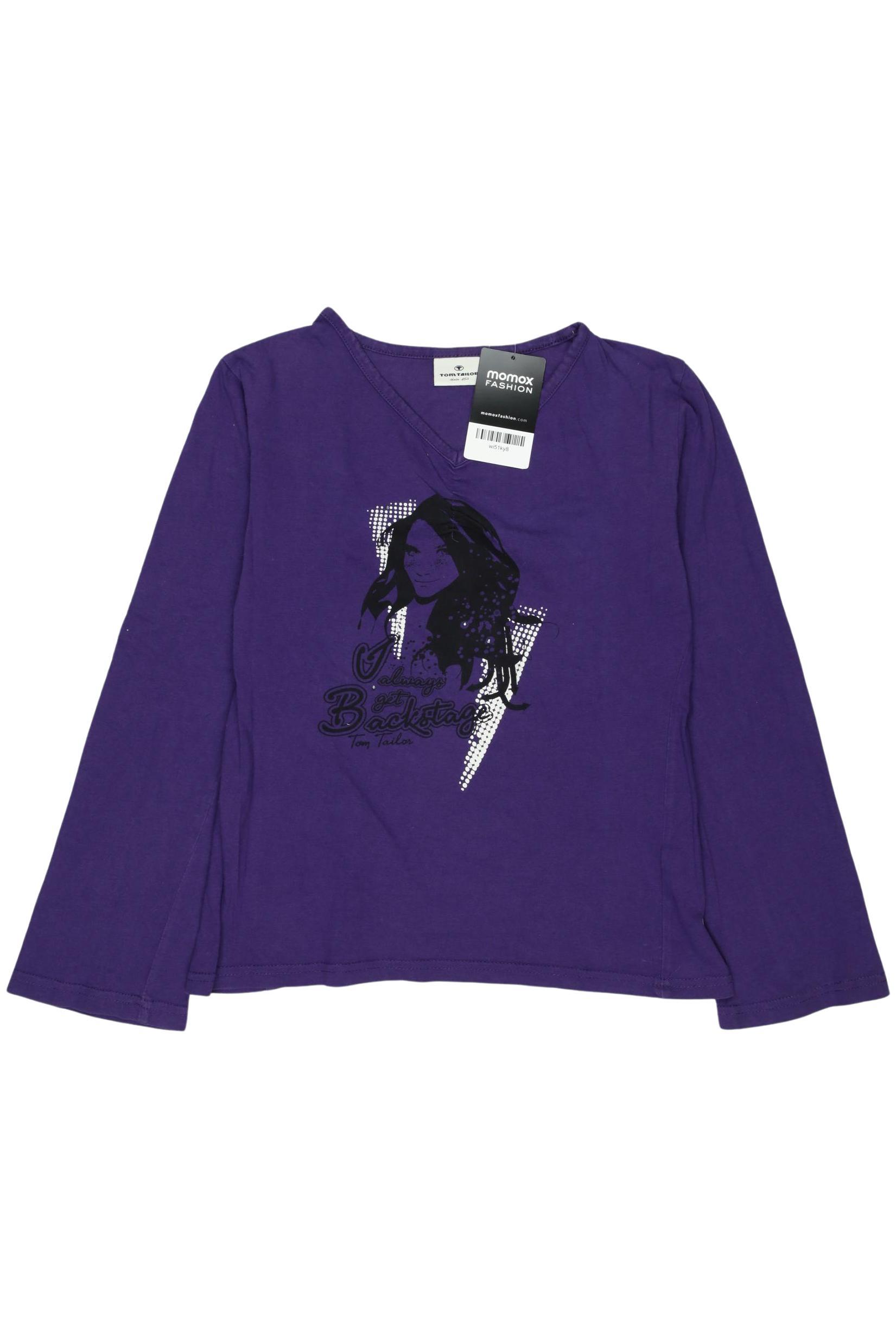 

Tom Tailor Damen Langarmshirt, flieder, Gr. 152