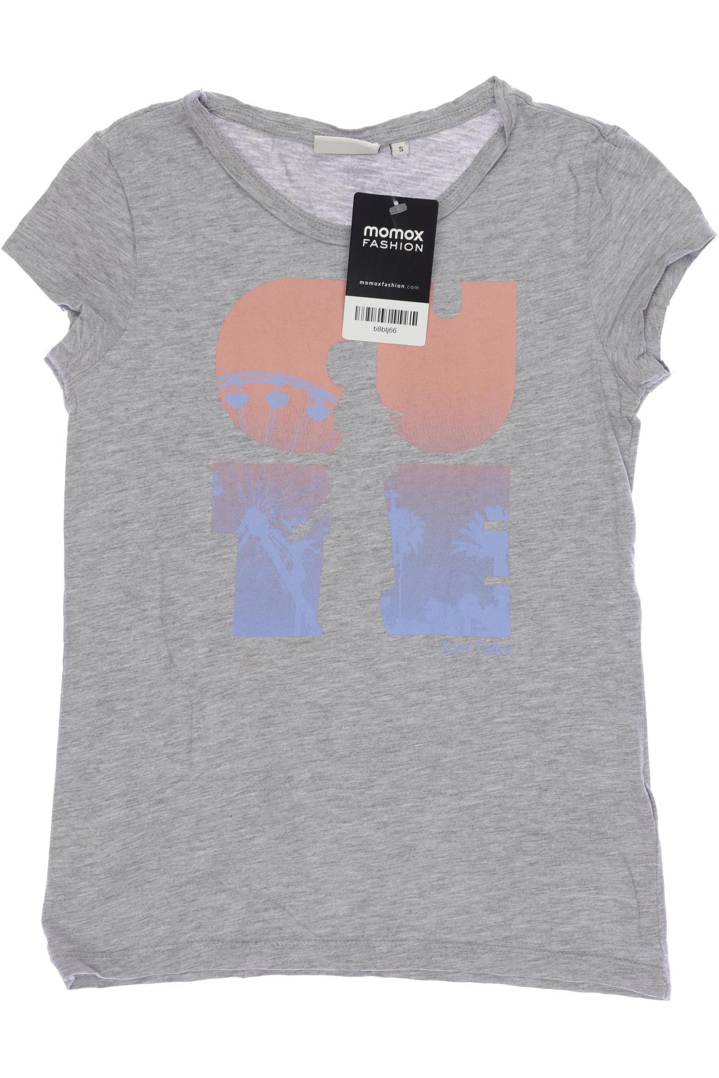 

Tom Tailor Damen T-Shirt, grau, Gr. 134