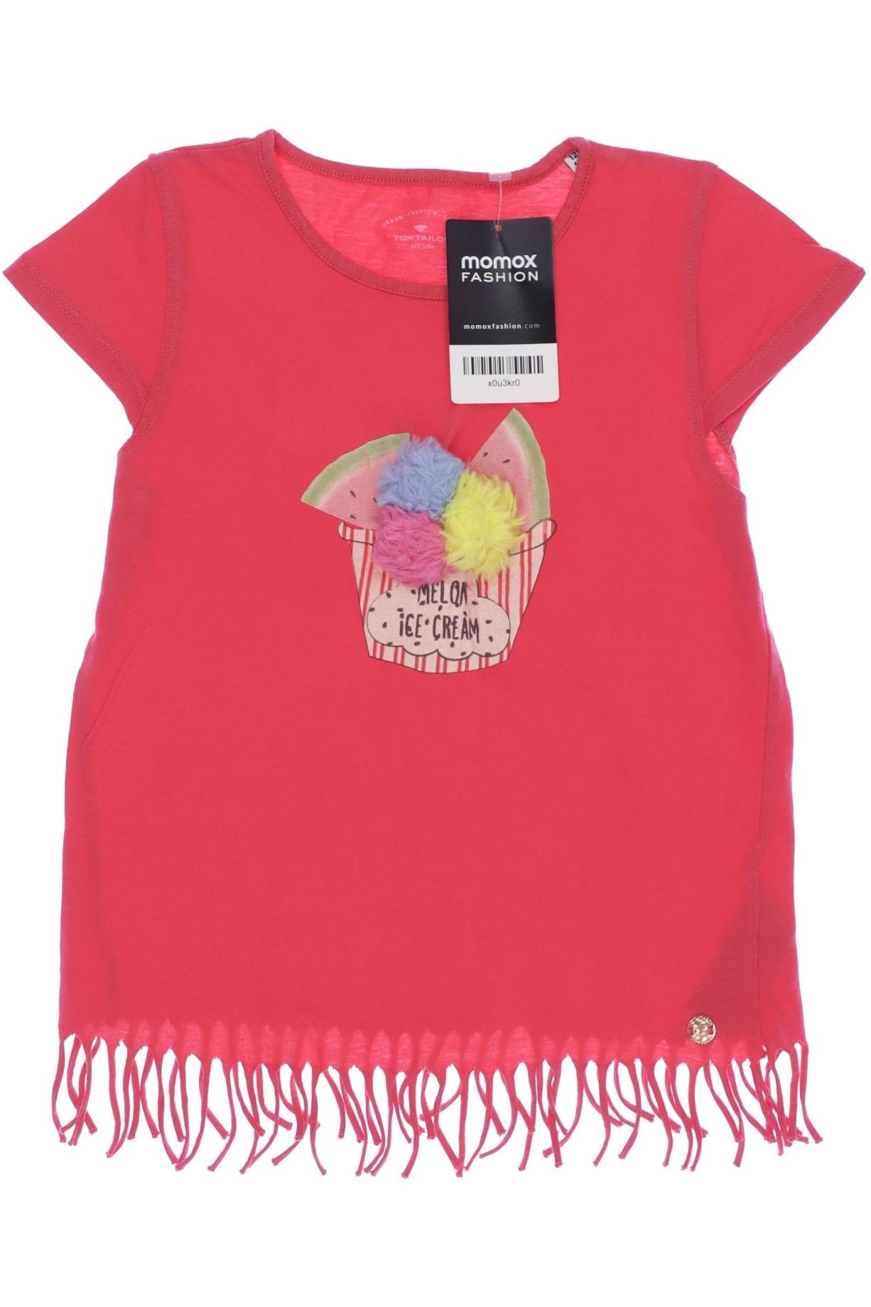 

Tom Tailor Damen T-Shirt, rot, Gr. 128