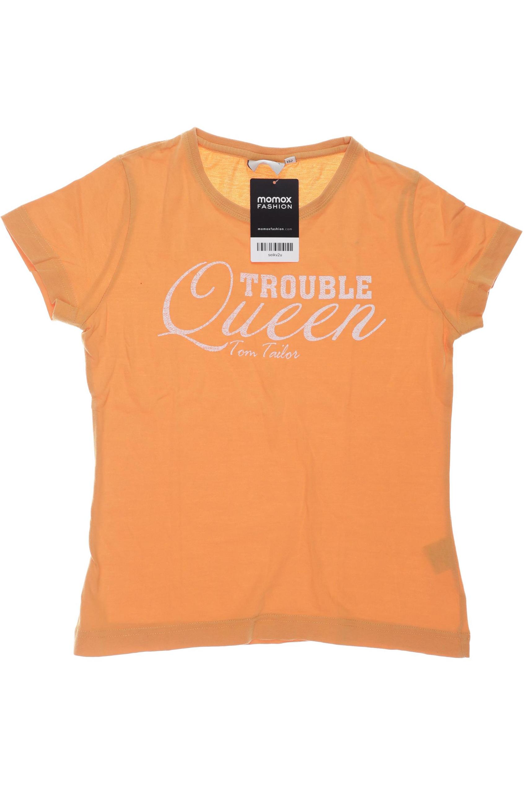 

Tom Tailor Damen T-Shirt, orange, Gr. 152