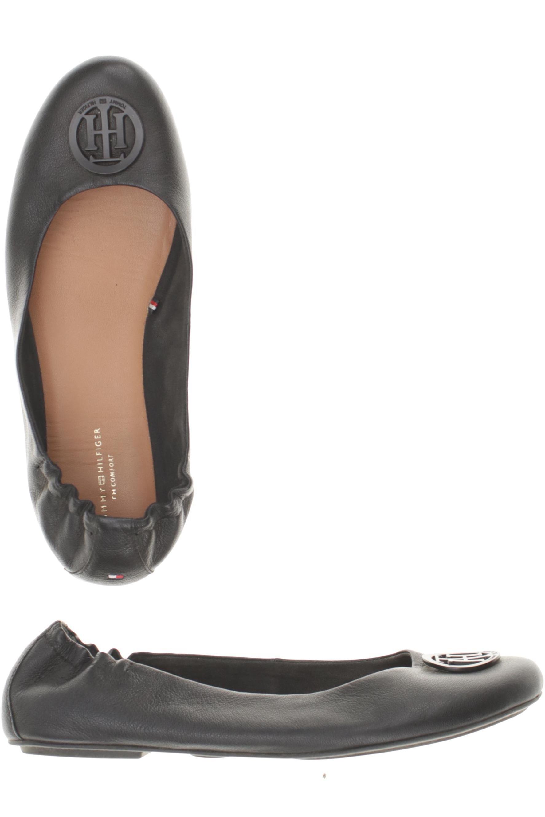 

Tommy Hilfiger Damen Ballerinas, schwarz, Gr. 42