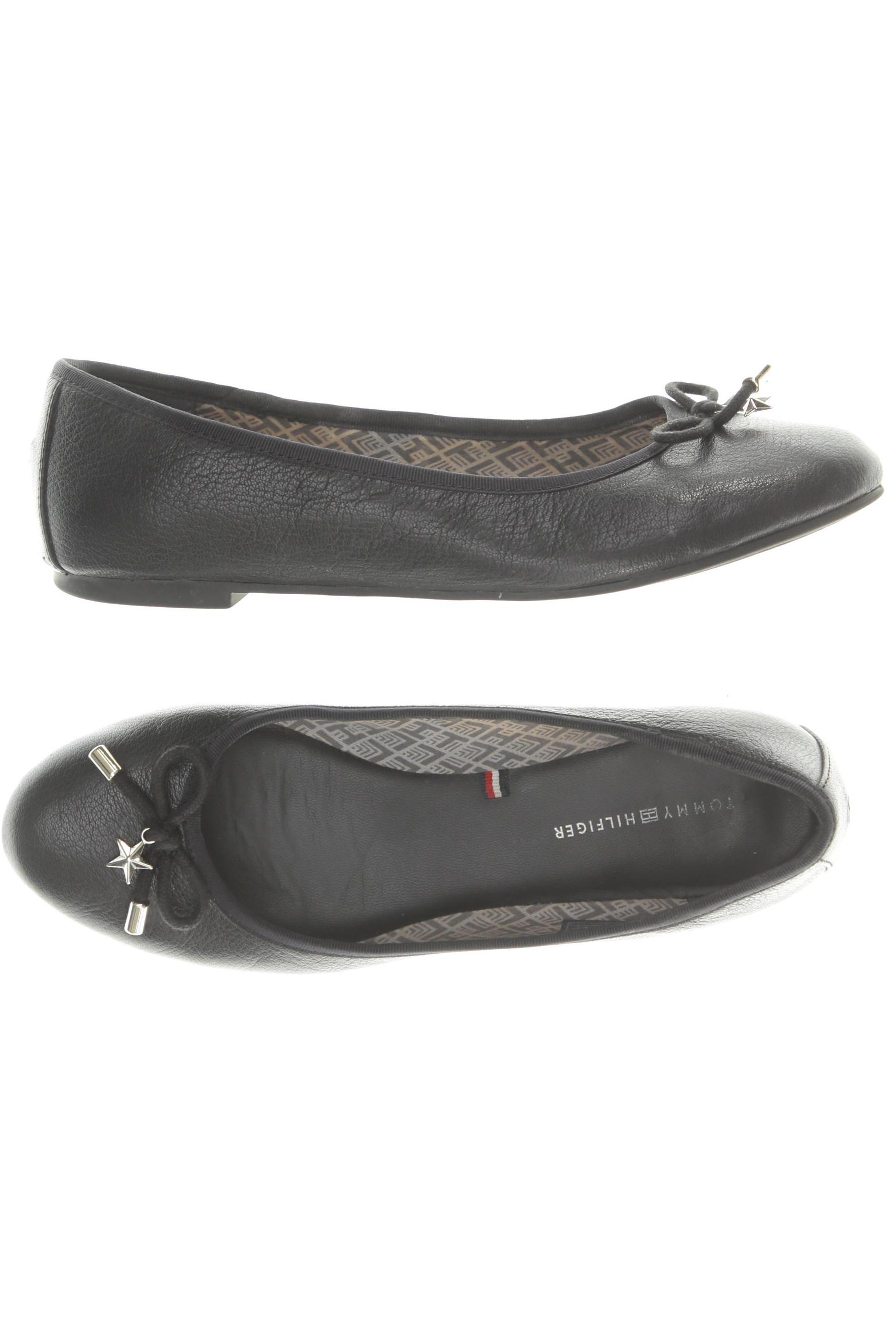 

Tommy Hilfiger Damen Ballerinas, schwarz, Gr. 38
