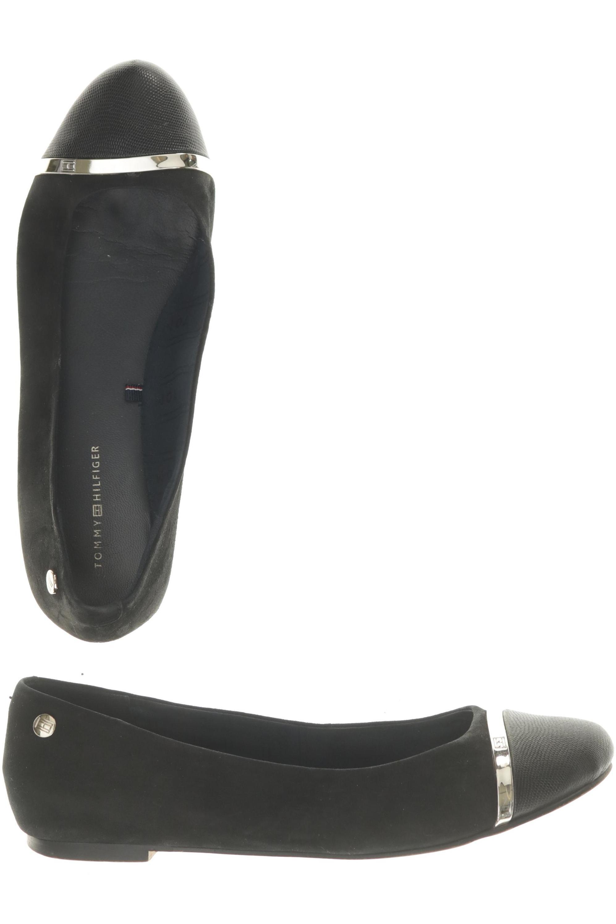 

Tommy Hilfiger Damen Ballerinas, schwarz, Gr. 39
