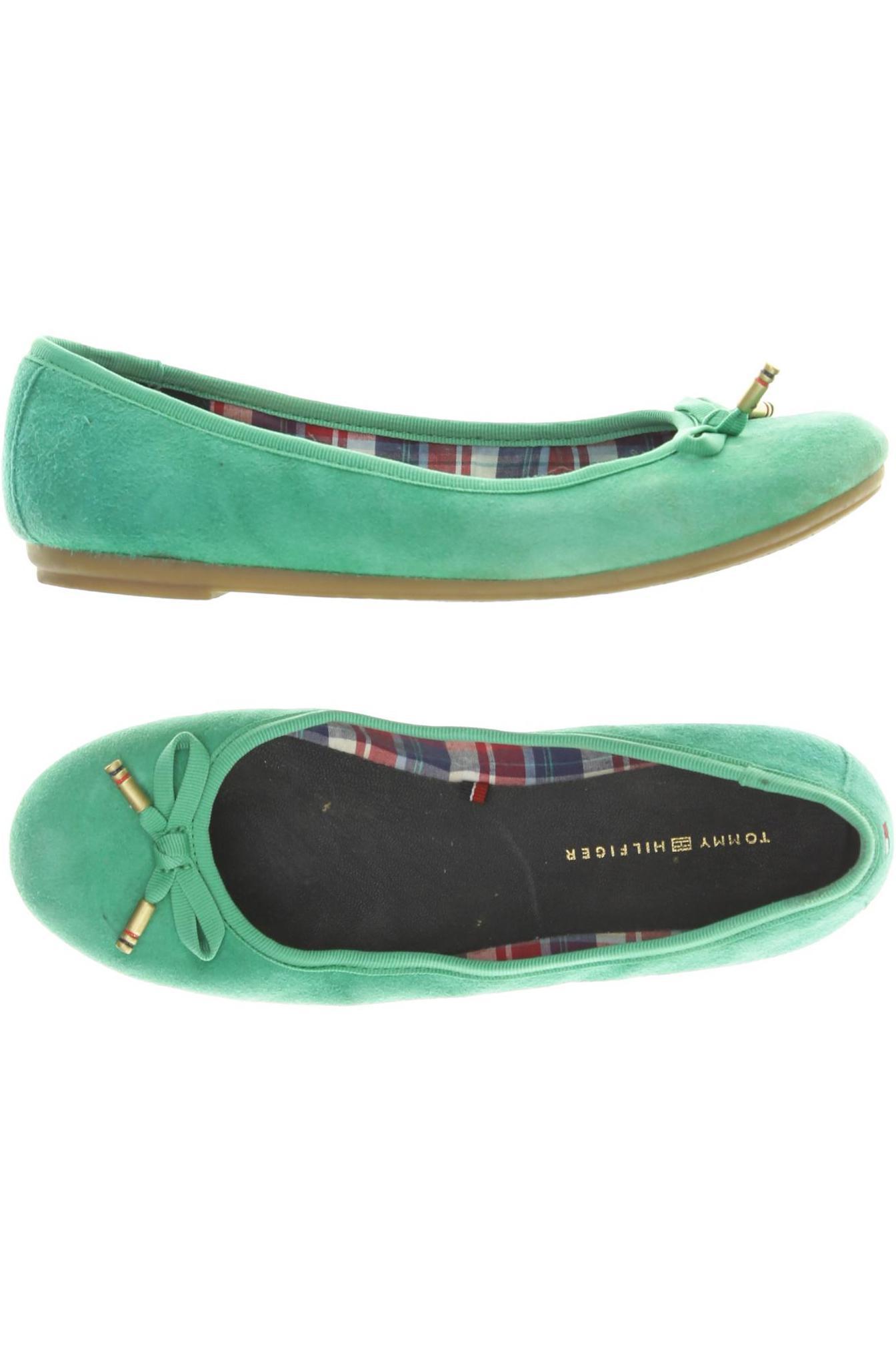 

Tommy Hilfiger Damen Ballerinas, grün, Gr. 36