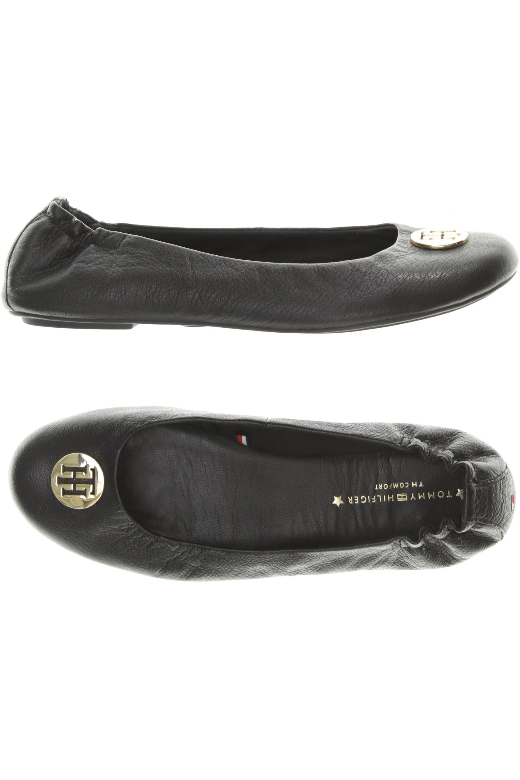 

Tommy Hilfiger Damen Ballerinas, schwarz, Gr. 39
