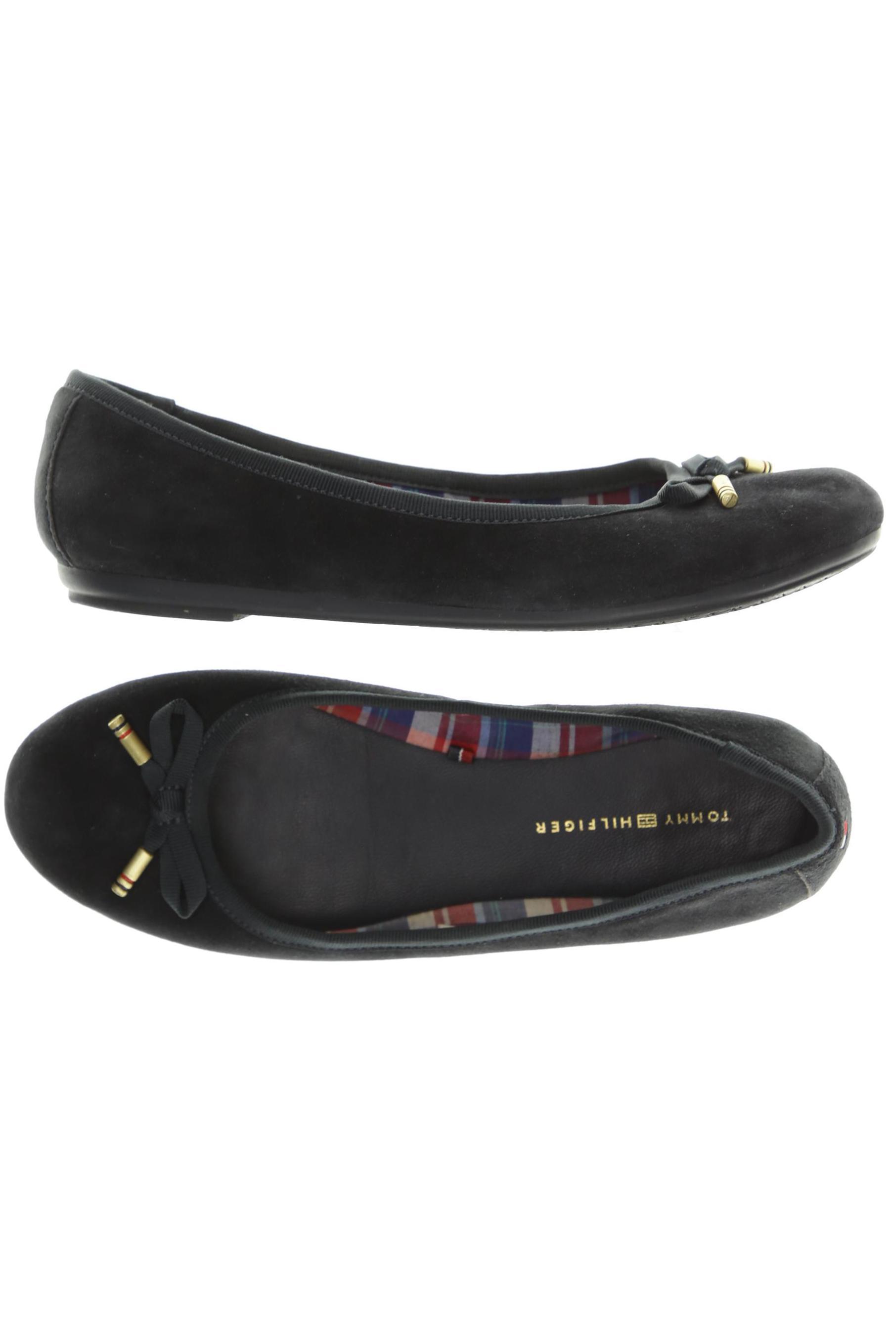 

Tommy Hilfiger Damen Ballerinas, schwarz, Gr. 36