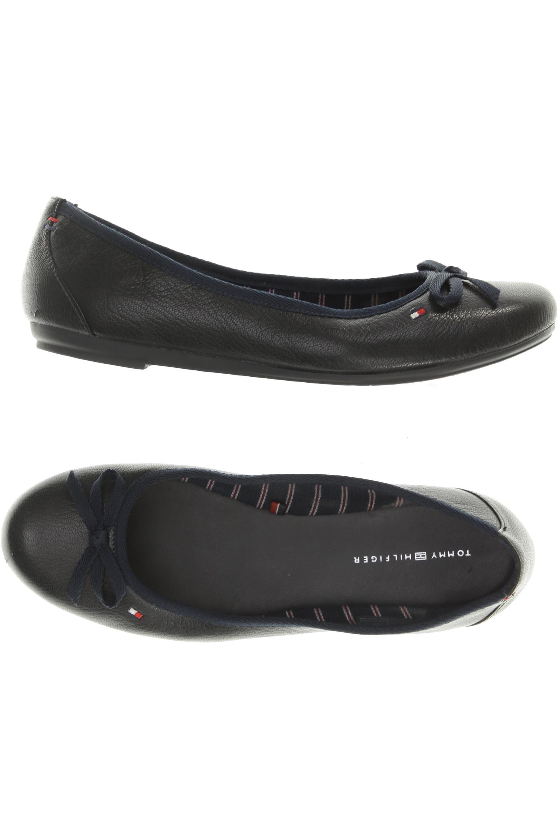

Tommy Hilfiger Damen Ballerinas, schwarz, Gr. 39