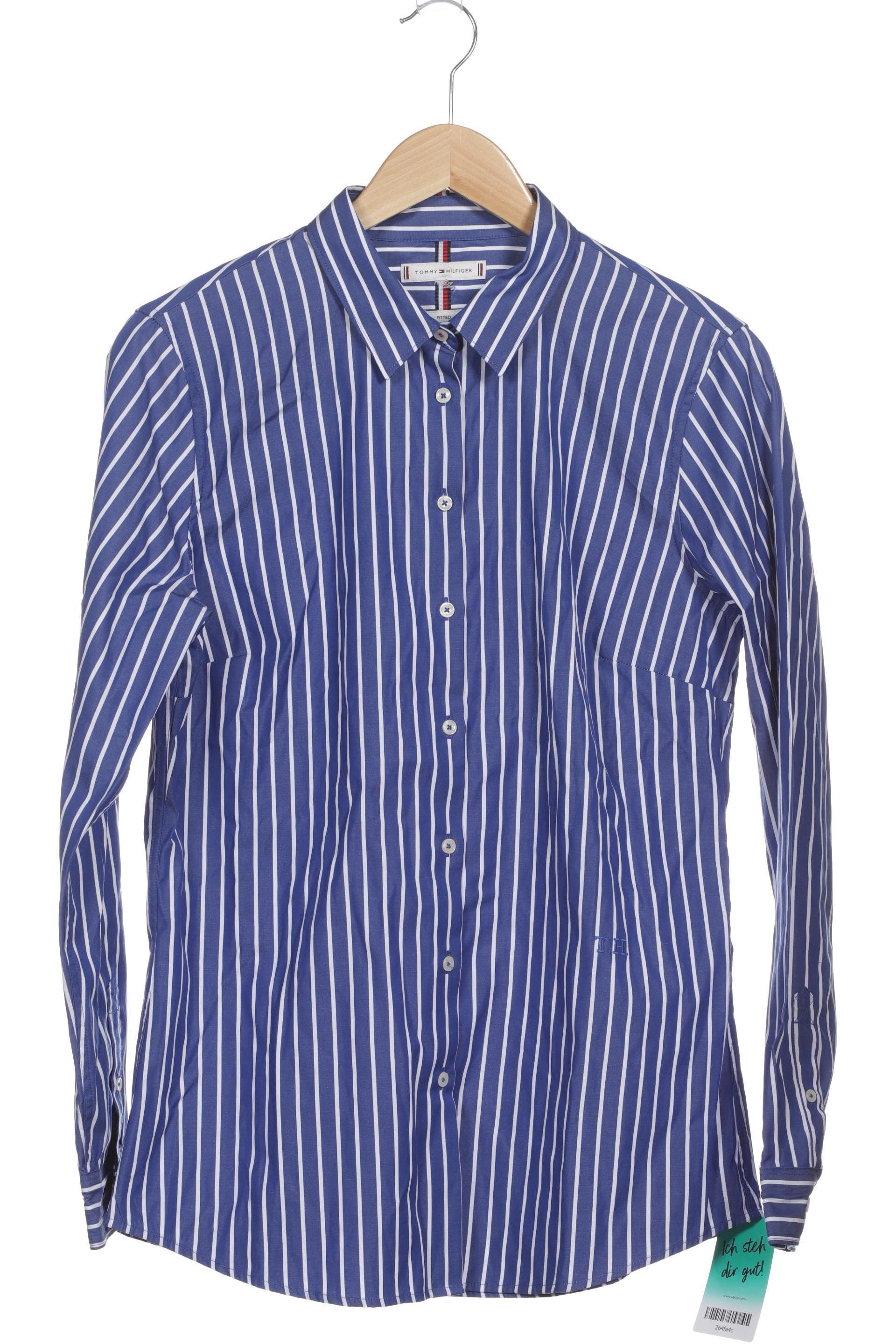 

Tommy Hilfiger Damen Bluse, blau, Gr.