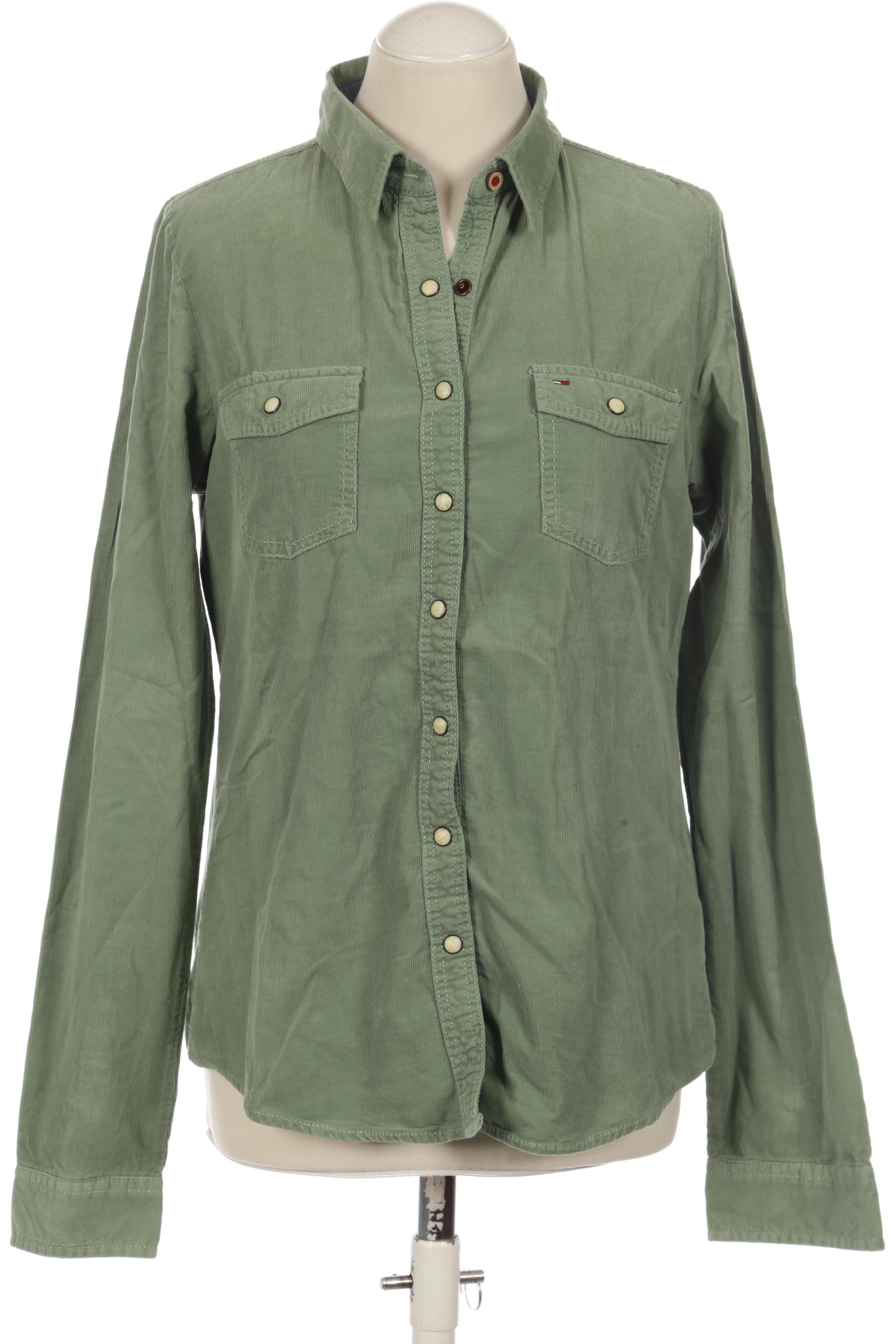 

Hilfiger Denim Damen Bluse, grün, Gr.