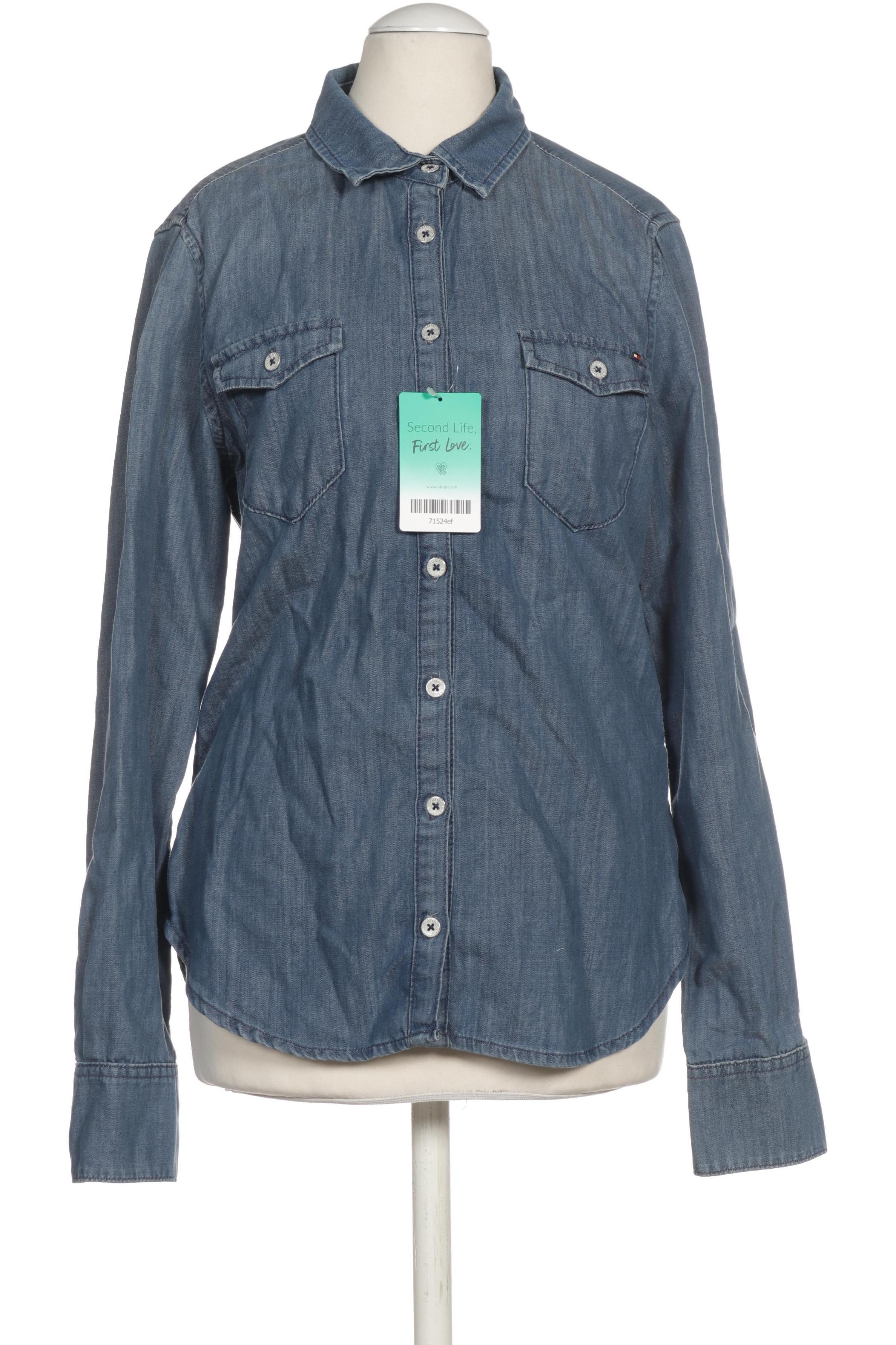 

Tommy Hilfiger Damen Bluse, blau, Gr.