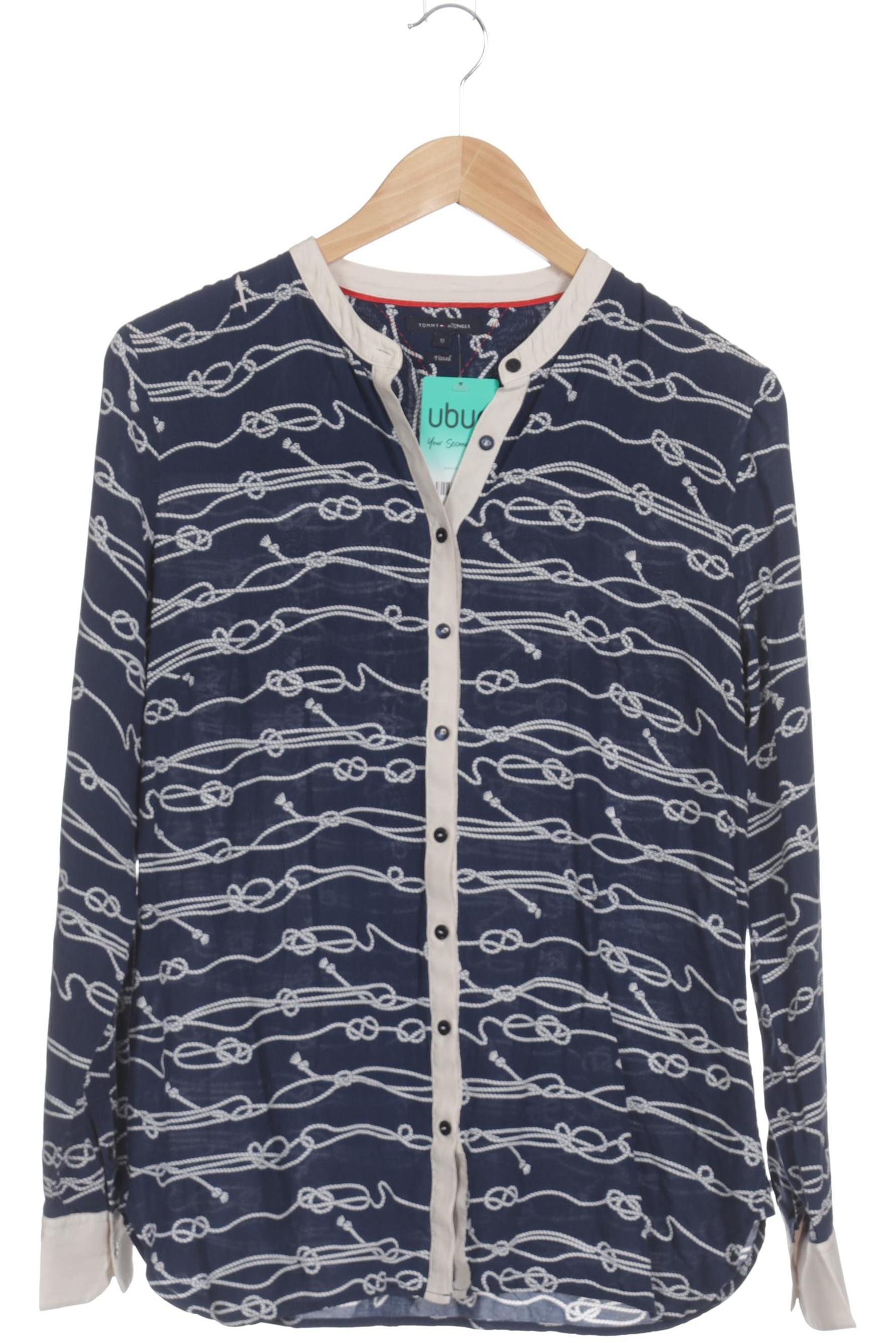 

Tommy Hilfiger Damen Bluse, blau, Gr. 10