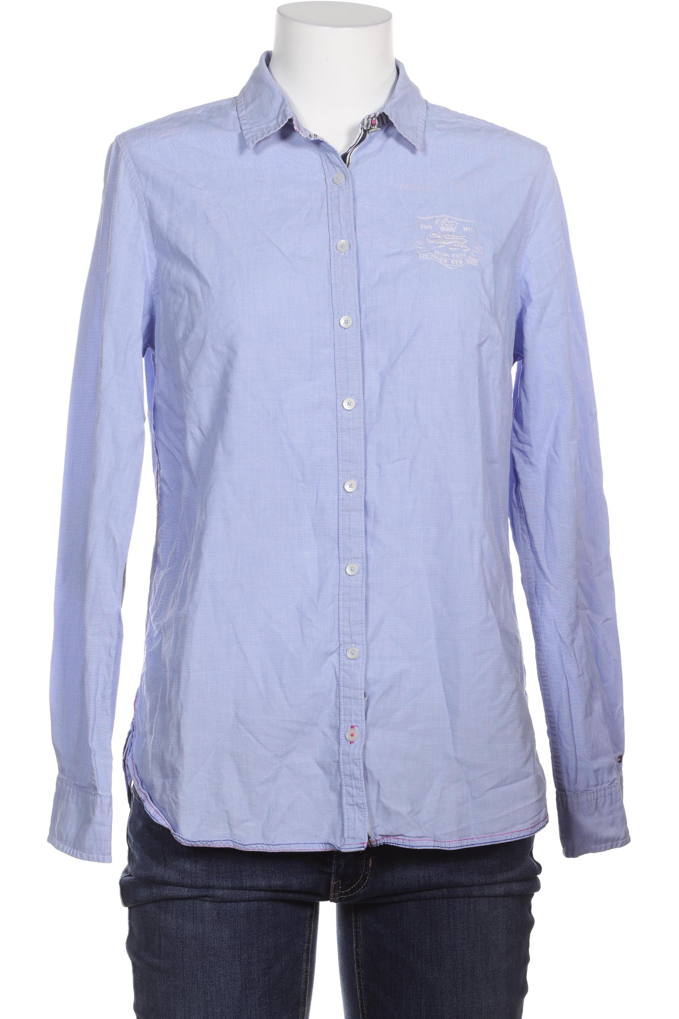 

Tommy Hilfiger Damen Bluse, blau, Gr. 10