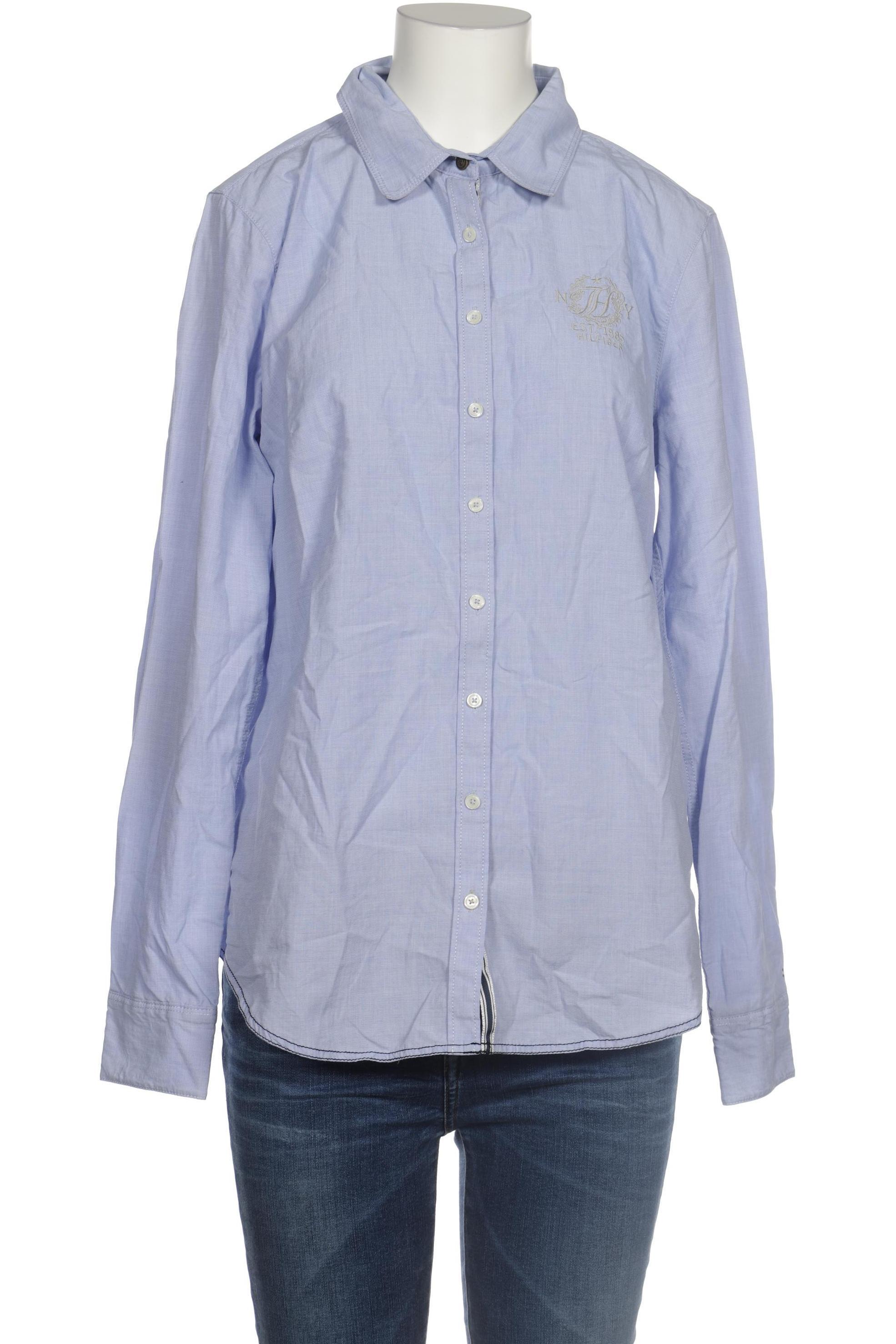 

Tommy Hilfiger Damen Bluse, blau, Gr. 10